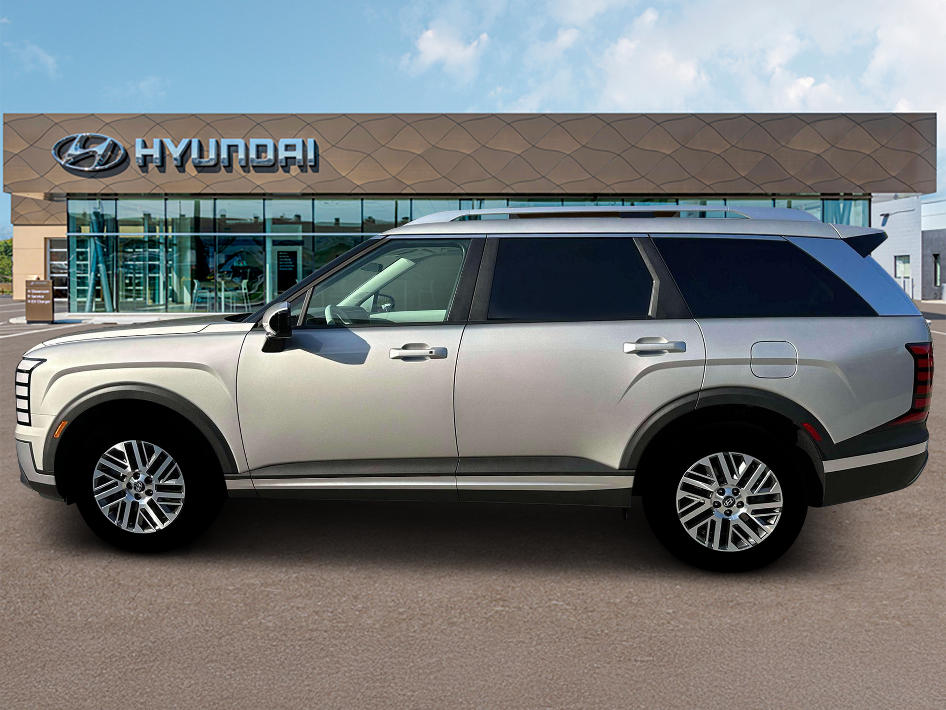 New 2026 Typhoon Silver Metallic HYUNDAI SEL FWD image 3