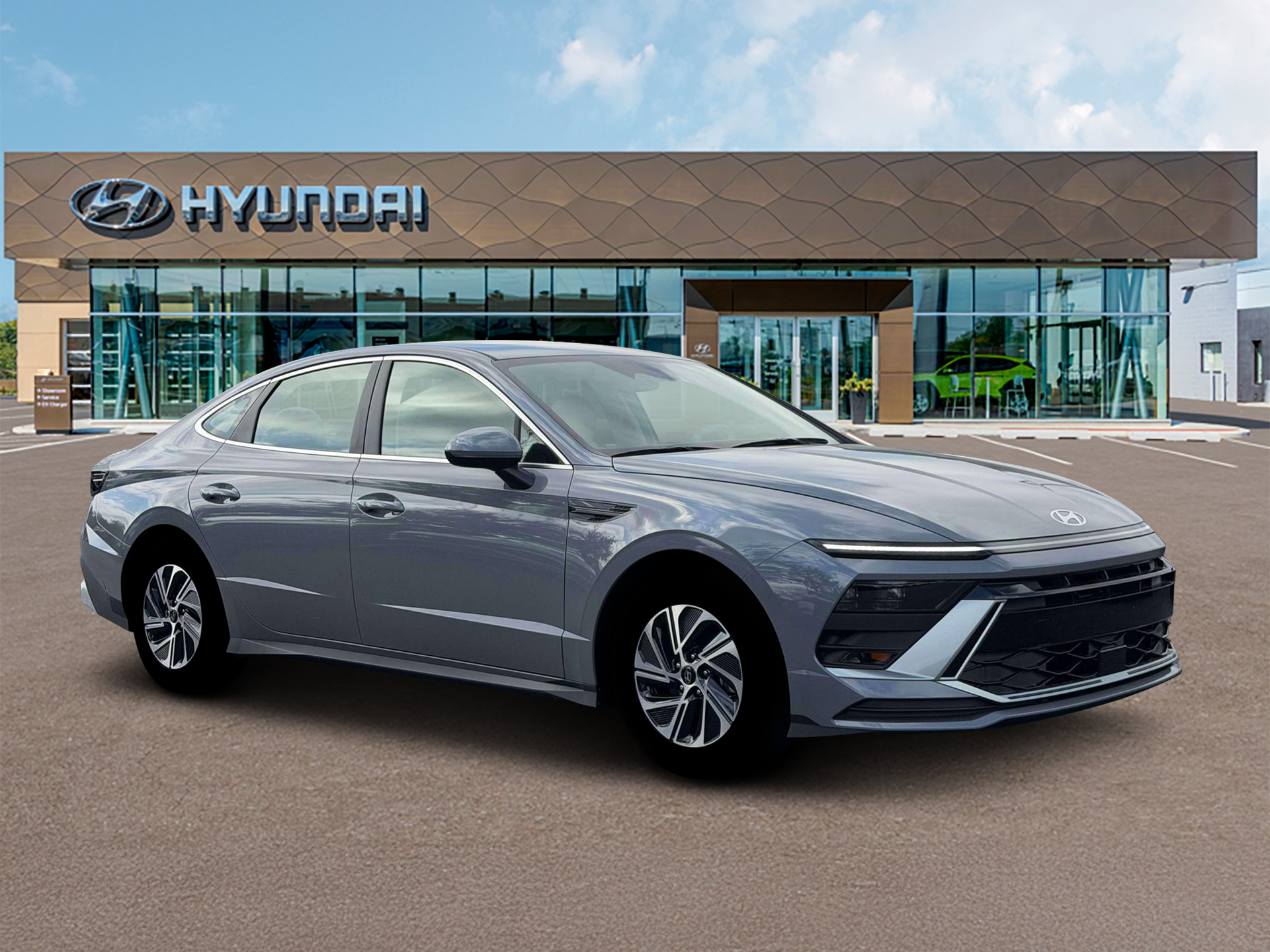 2026 Hyundai Sonata Hybrid Blue - Photo 10