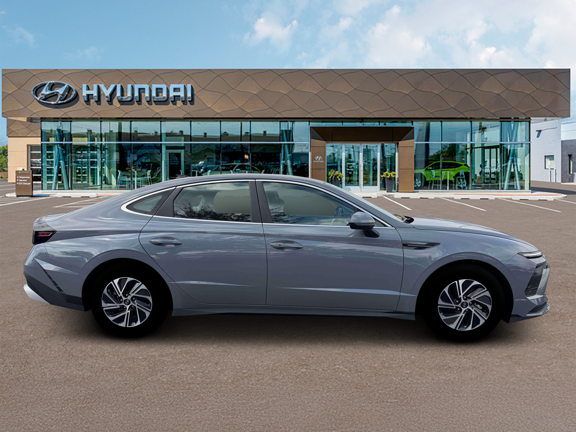 2026 Hyundai Sonata Hybrid Blue - Photo 9