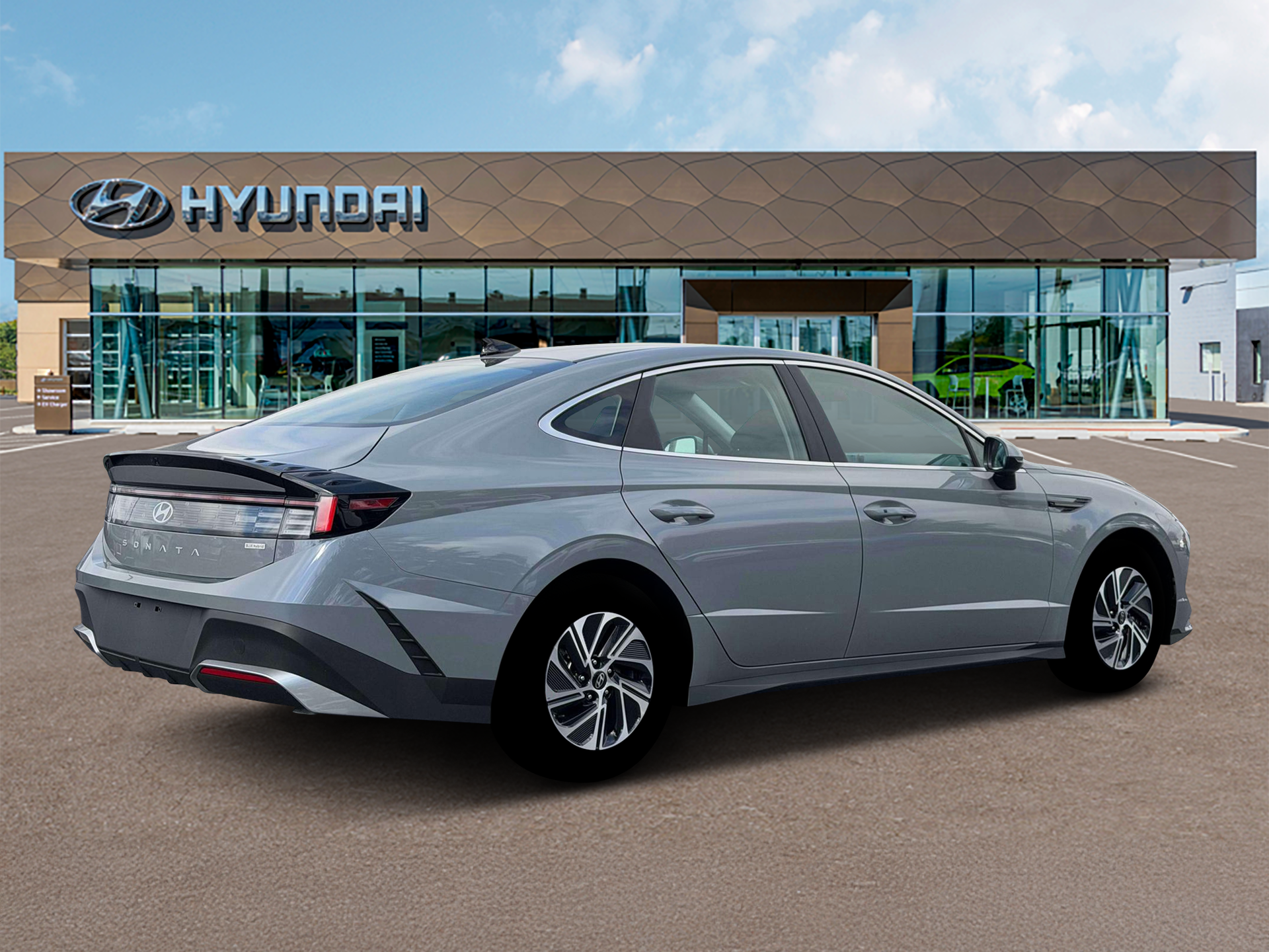 2026 Hyundai Sonata Hybrid Blue - Photo 8