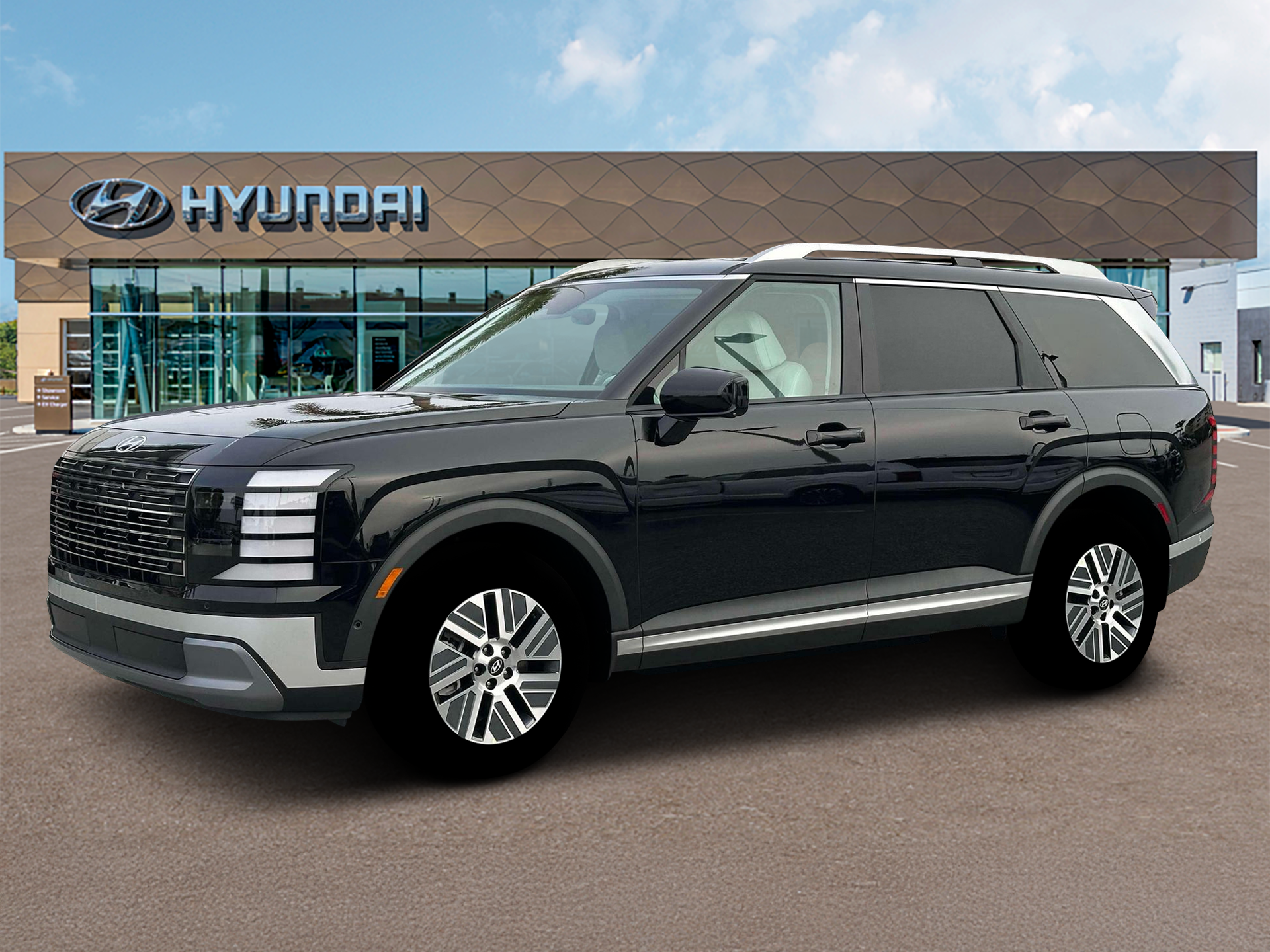 Abyss Black Pearl 2026 Hyundai Palisade Hybrid Blue SEL Premium FWD SUV / Crossover Front-Wheel Drive 6-Speed Automatic