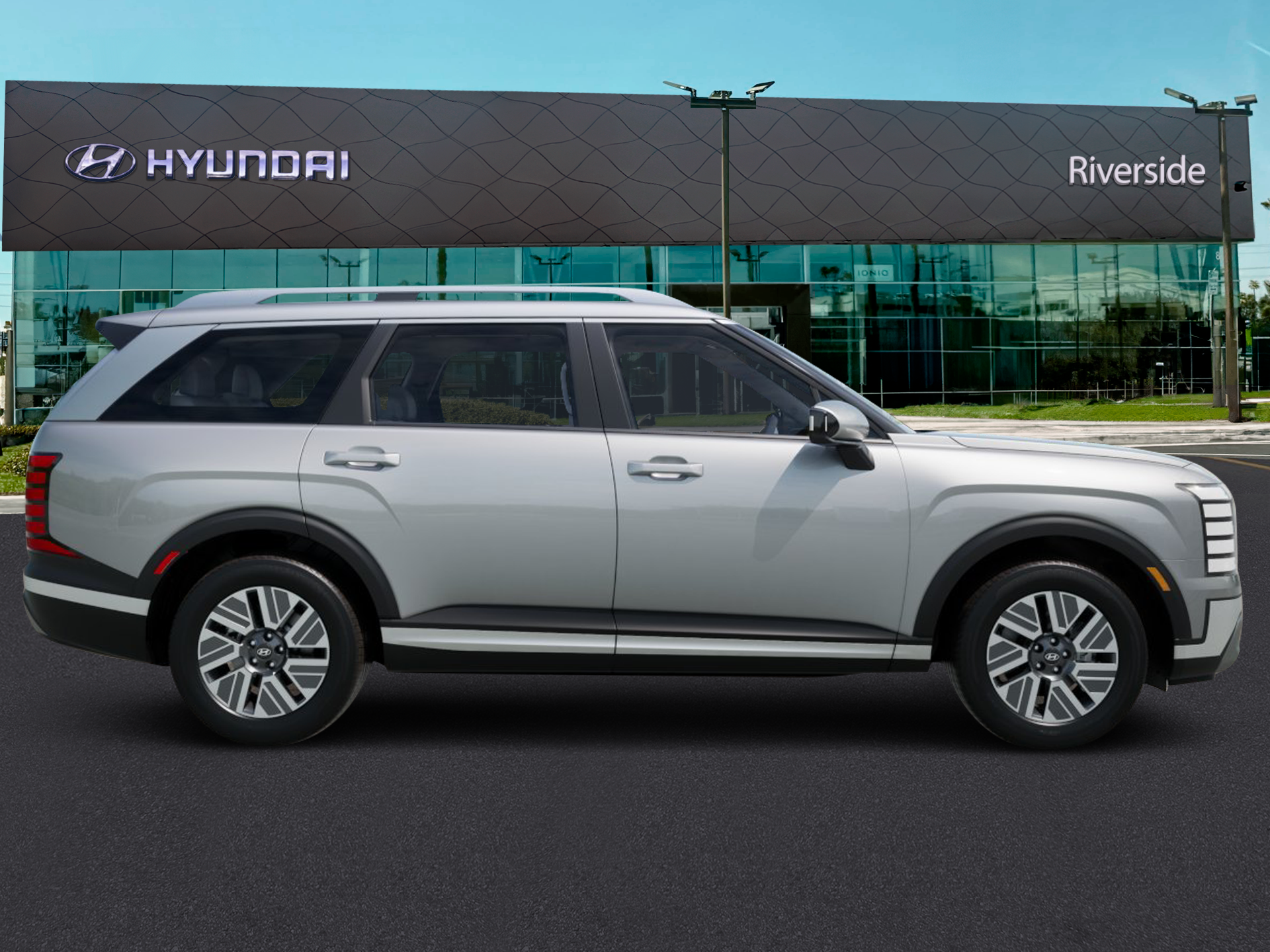 New Typhoon Silver Metallic 2026 Hyundai Blue SEL 8P for Sale in