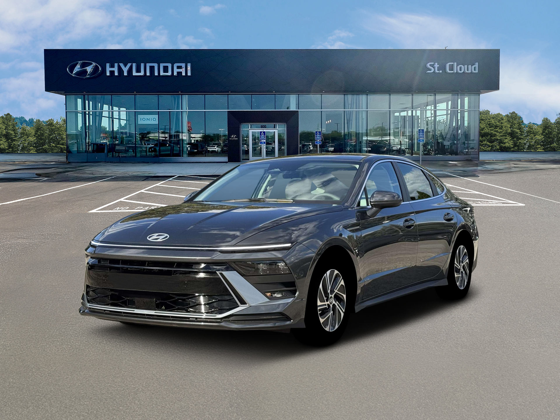 2026 Hyundai Sonata Hybrid Blue
