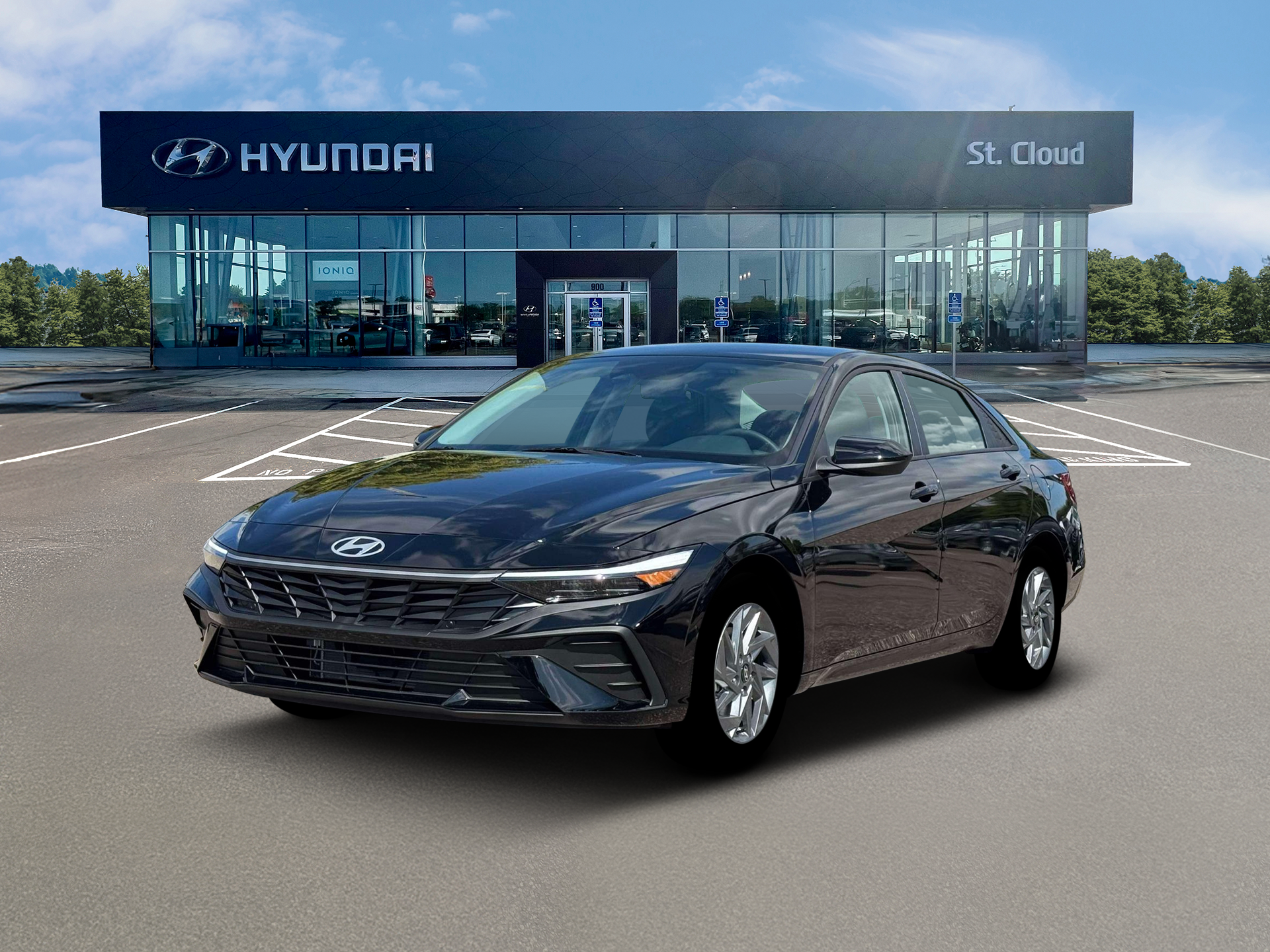 2026 Hyundai Elantra Hybrid Blue