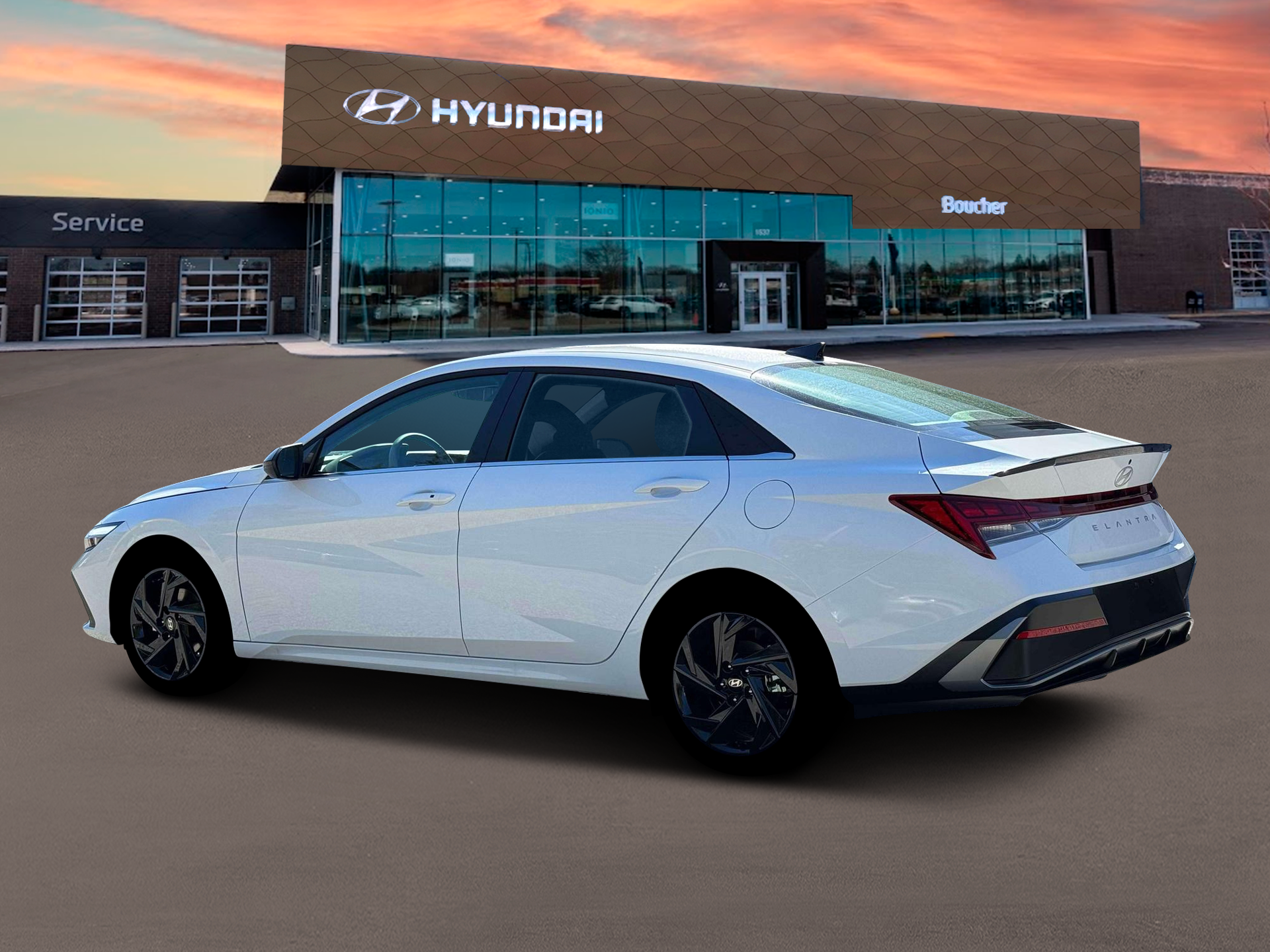 New 2026 Serenity White Hyundai SEL Sport image 4