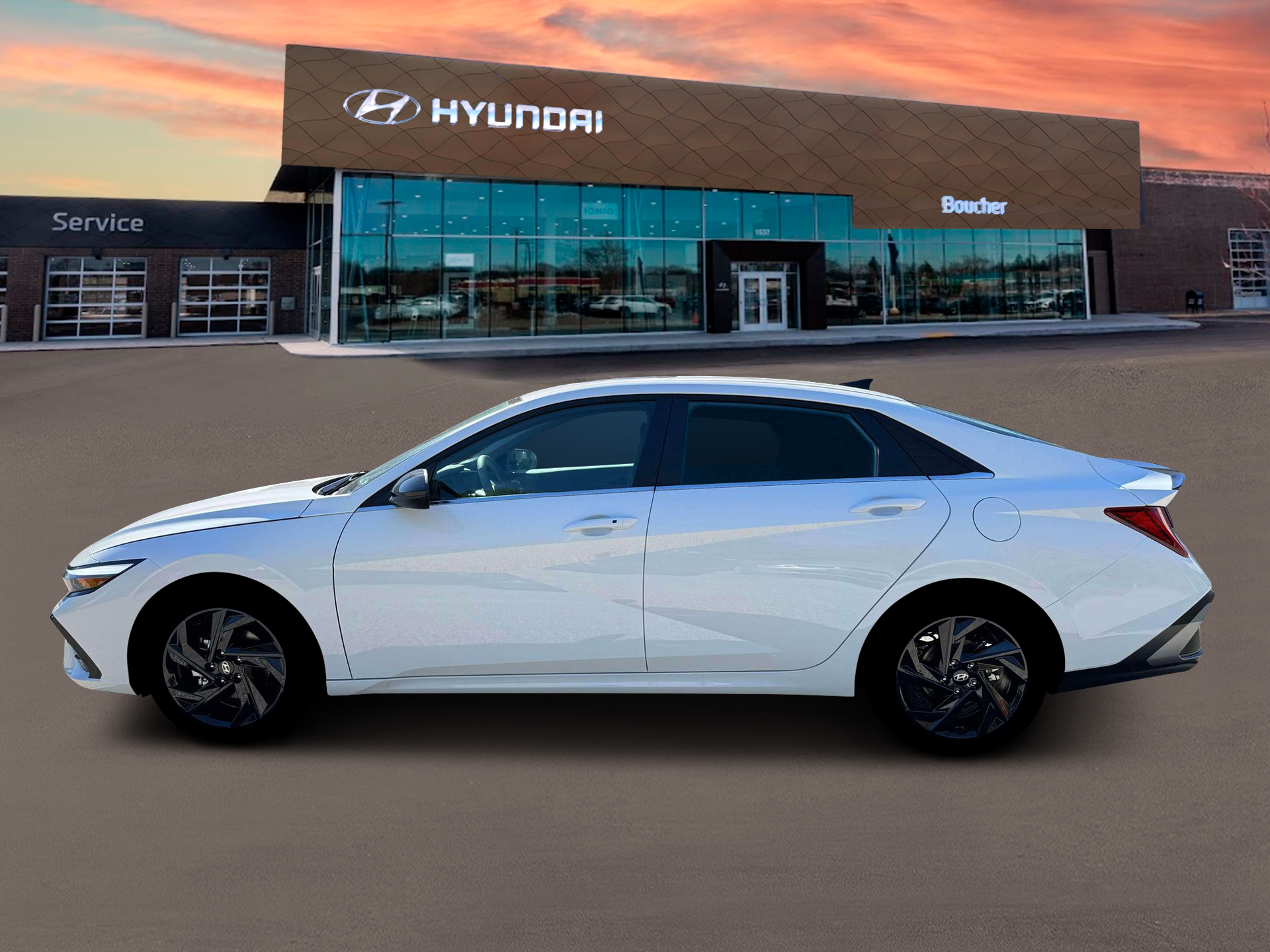 New 2026 Serenity White Hyundai SEL Sport image 3