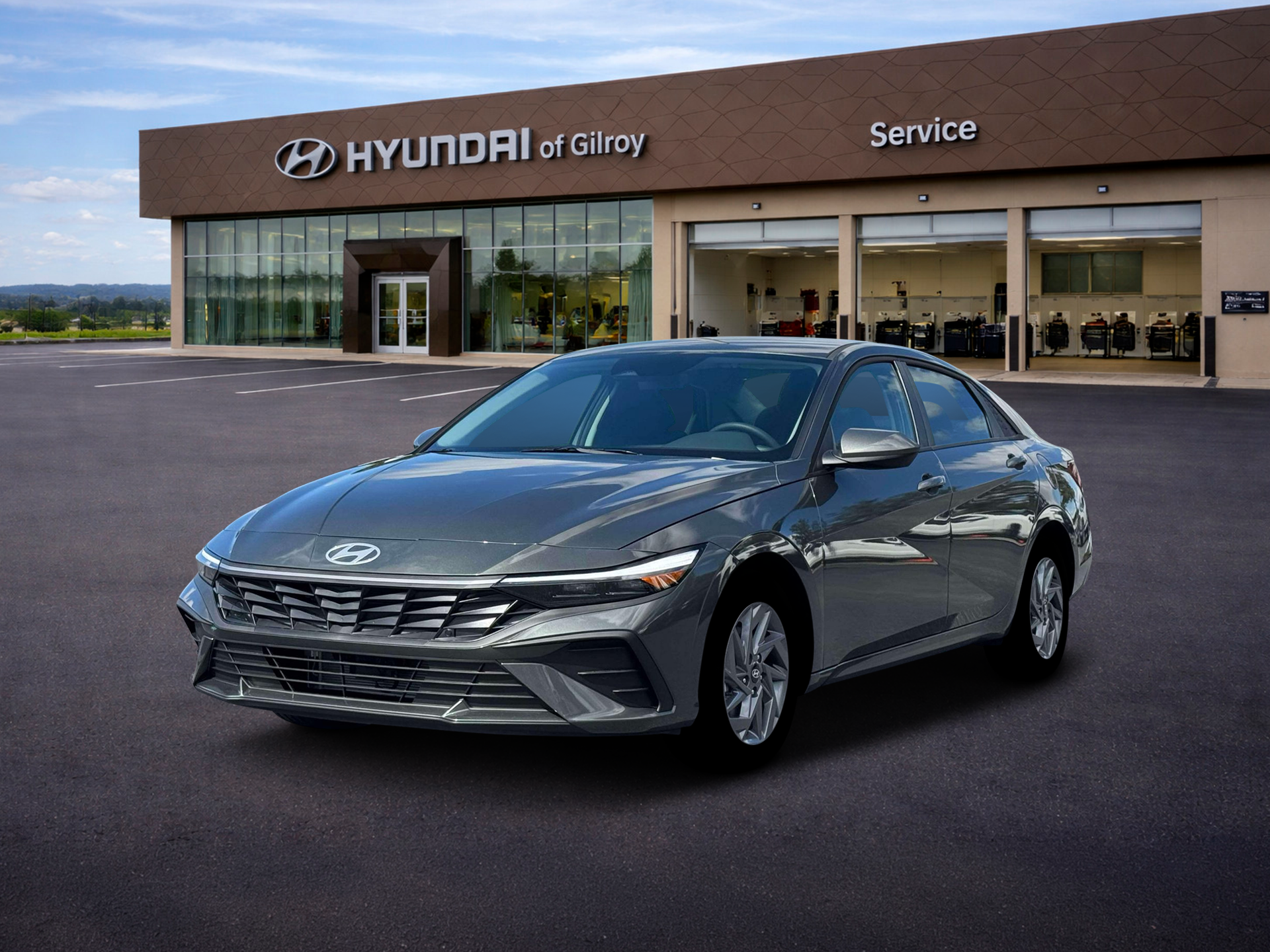 2026 Hyundai Elantra Hybrid Blue