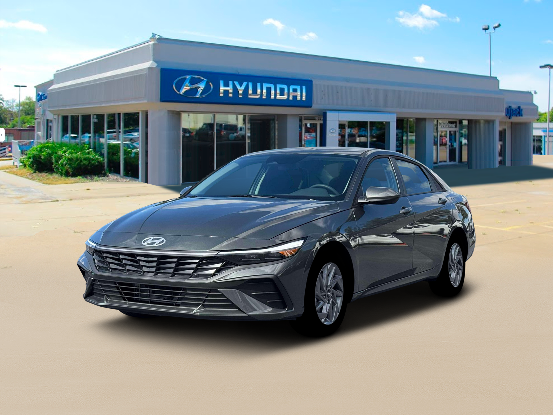 2026 Hyundai Elantra Hybrid Blue