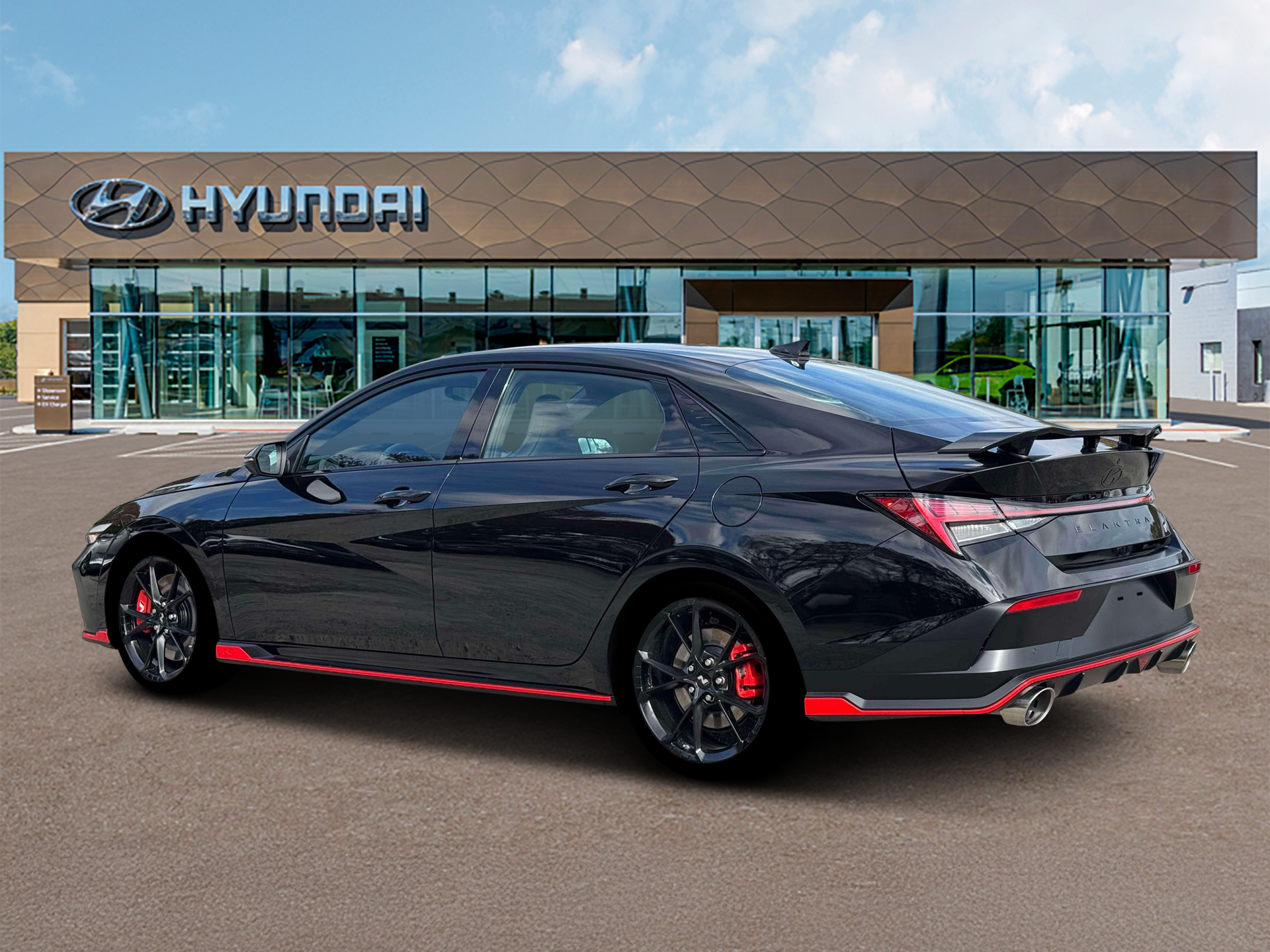 New 2026 Black Hyundai Sedan image 4
