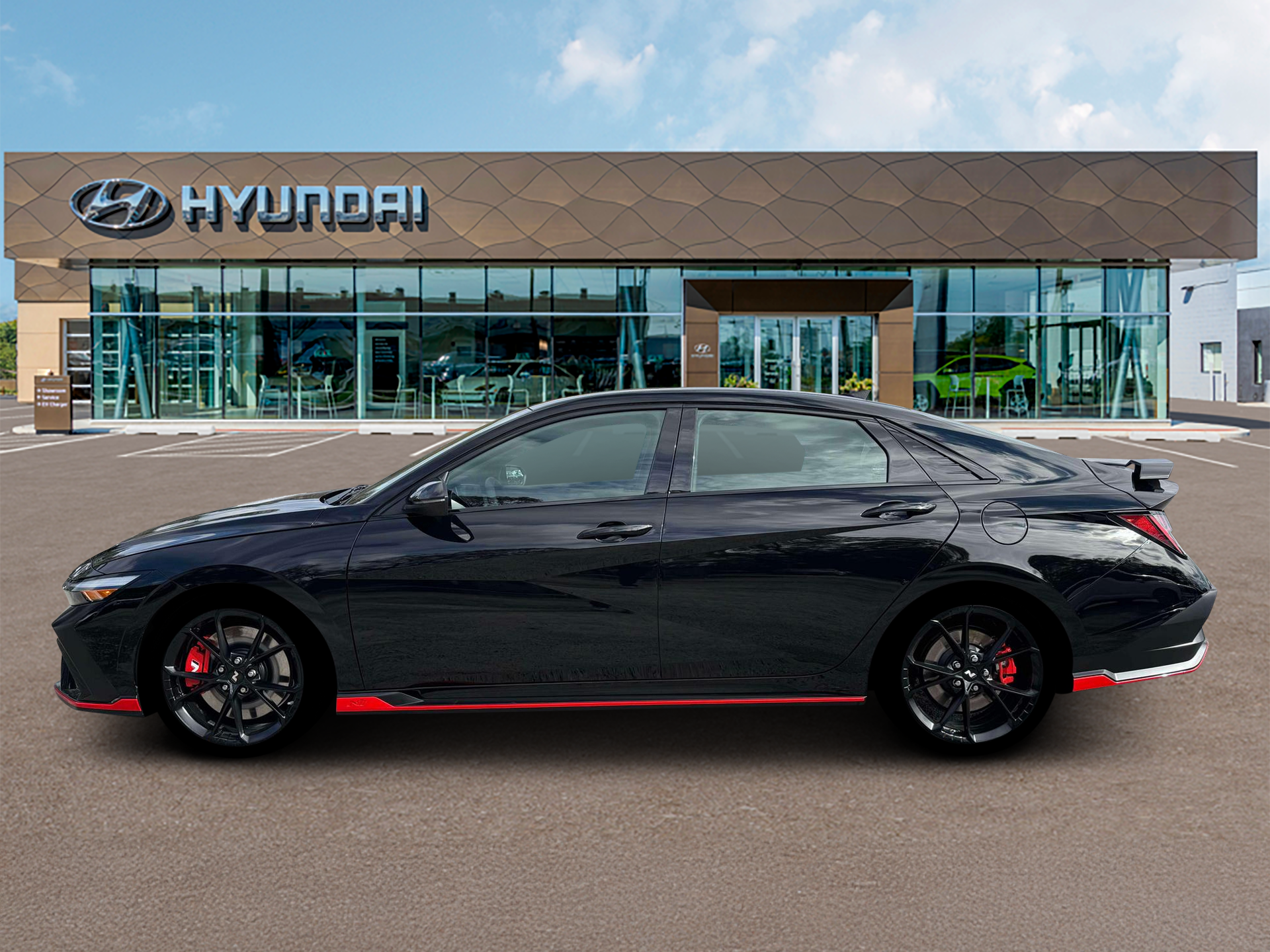 New 2026 Black Hyundai Sedan image 3