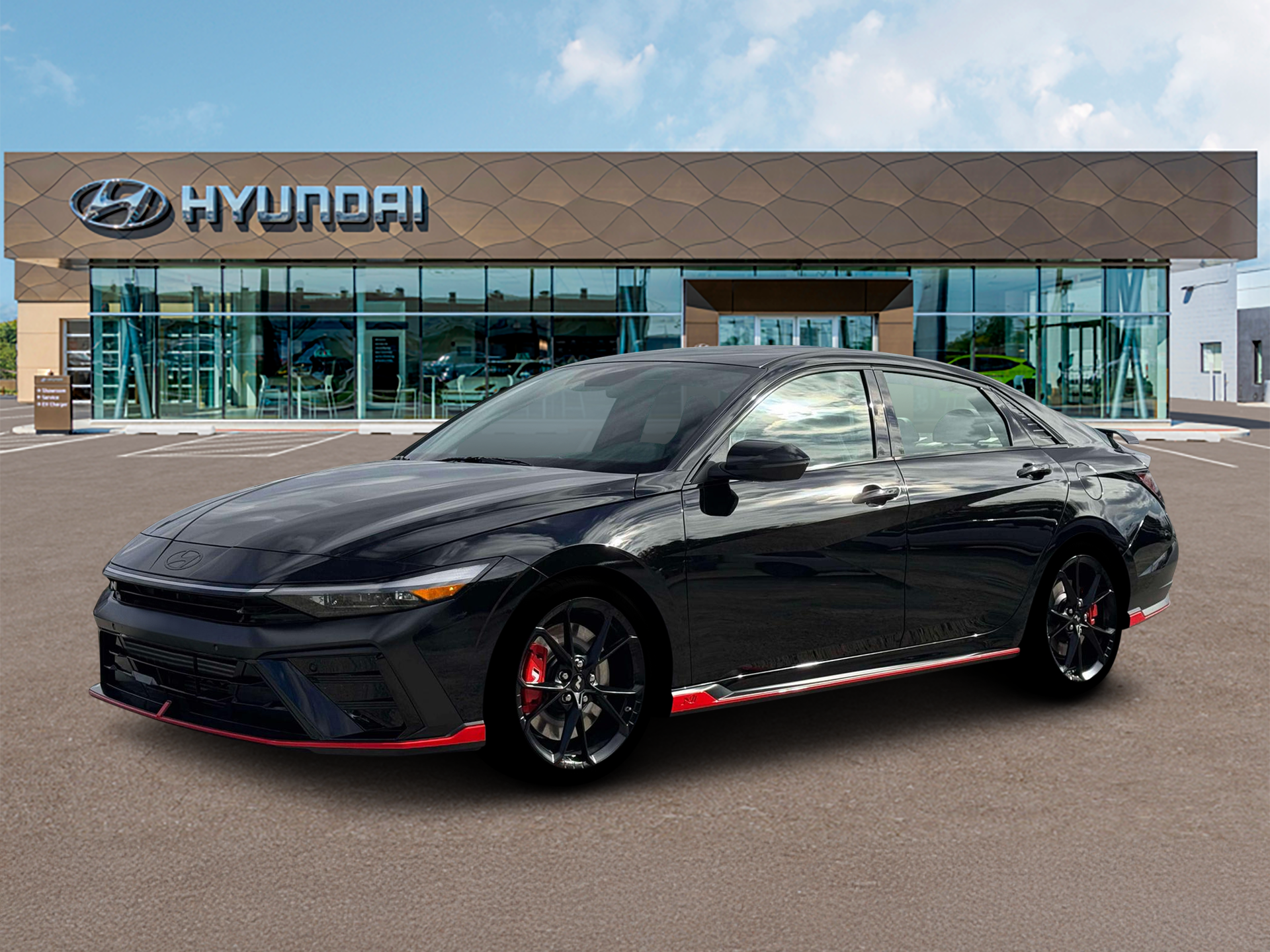 New 2026 Black Hyundai Sedan image 2