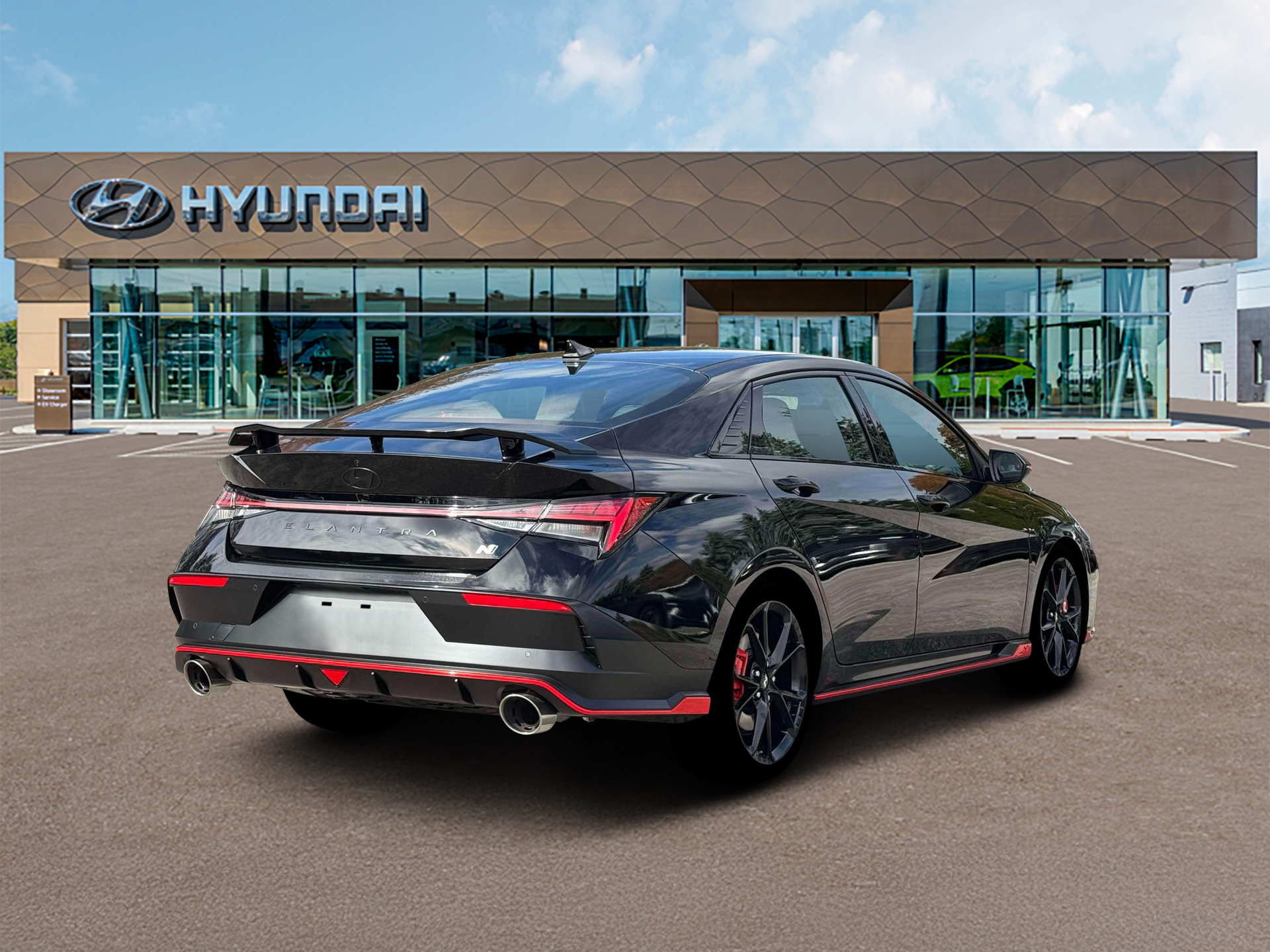 New 2026 Black Hyundai Sedan image 7