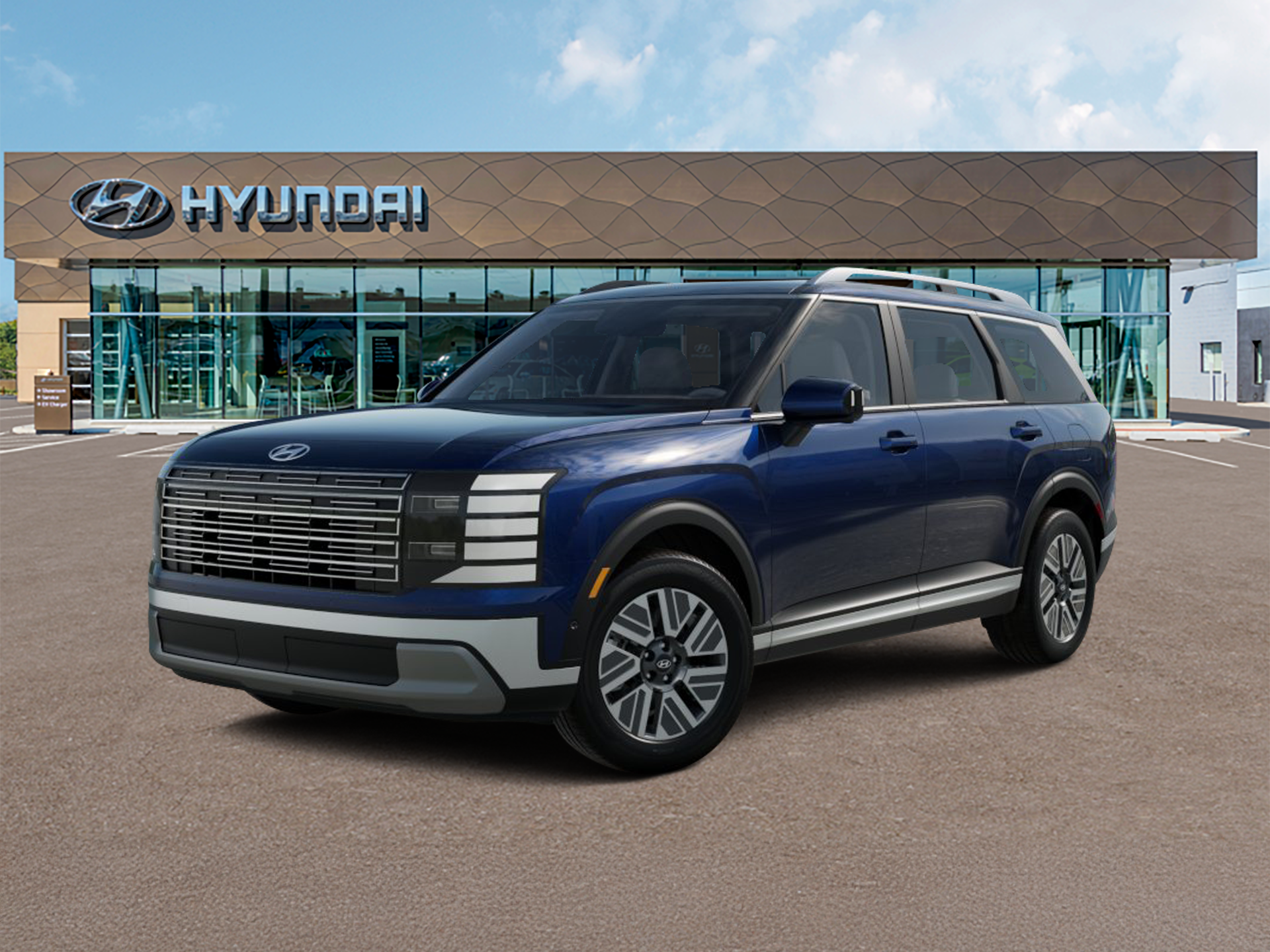 New 2026 Blue HYUNDAI Blue SEL Premium 8P image 2