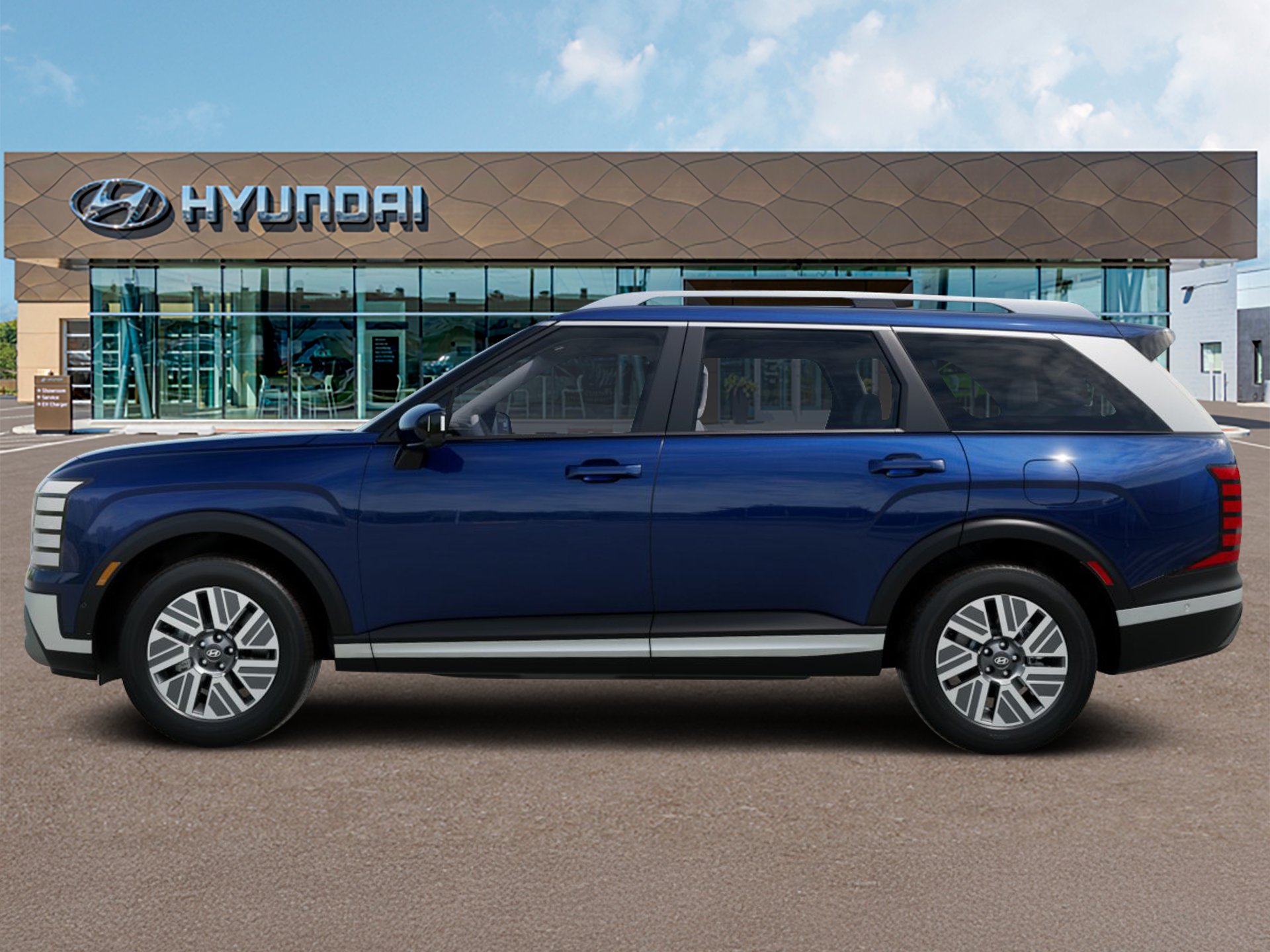 New 2026 Blue HYUNDAI Blue SEL Premium 8P image 3