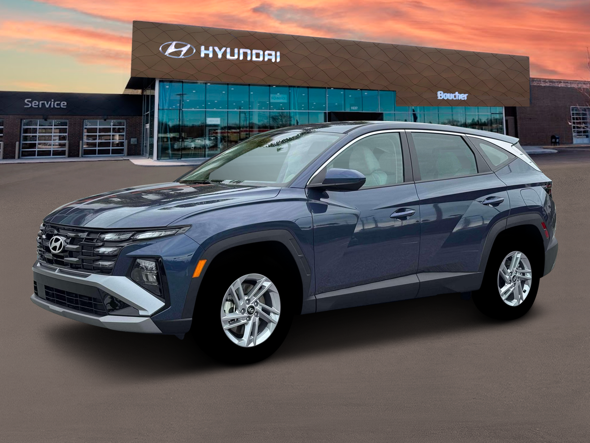New 2026 Atlantis Blue Hyundai SE image 2