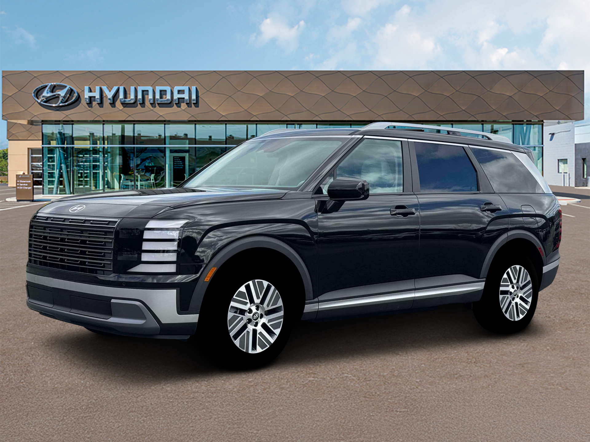 Abyss Black Pearl 2026 Hyundai Palisade Hybrid SUV / Crossover All-Wheel Drive 6-Speed Automatic