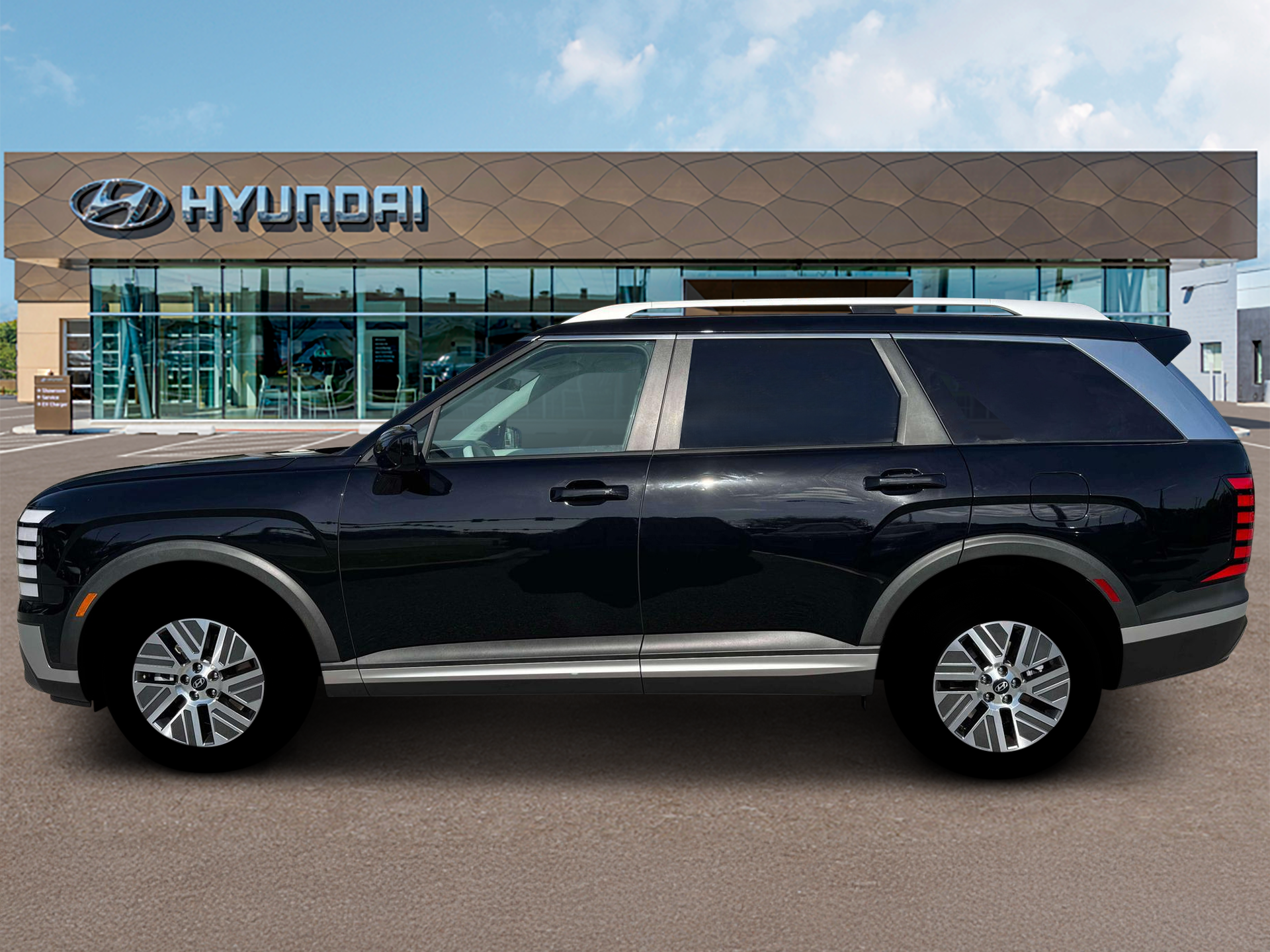 New 2026 Black Hyundai Blue SEL 8P image 3