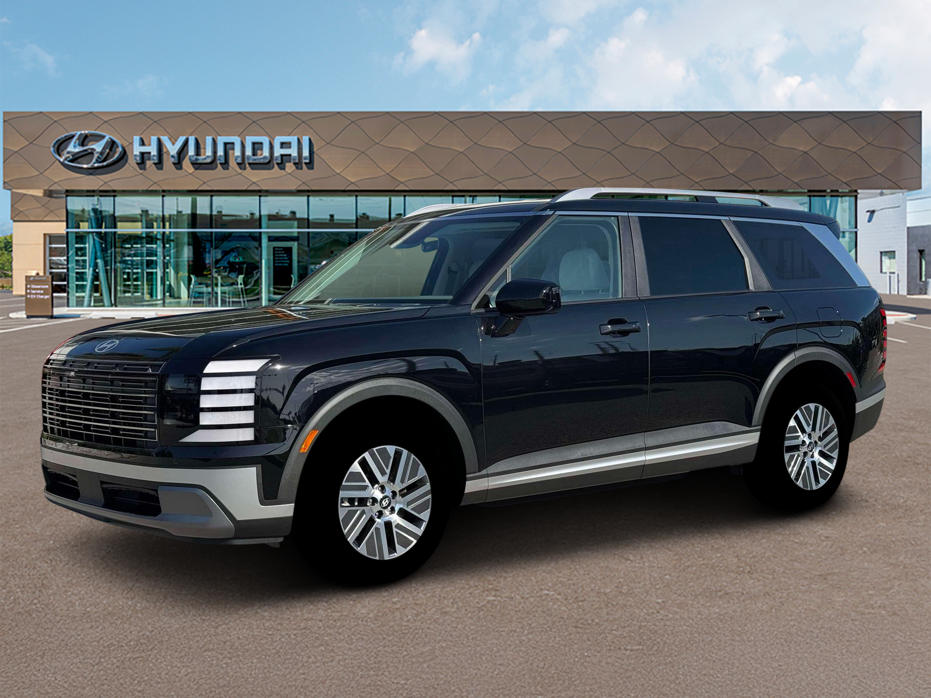 New 2026 Black Hyundai Blue SEL 8P image 2