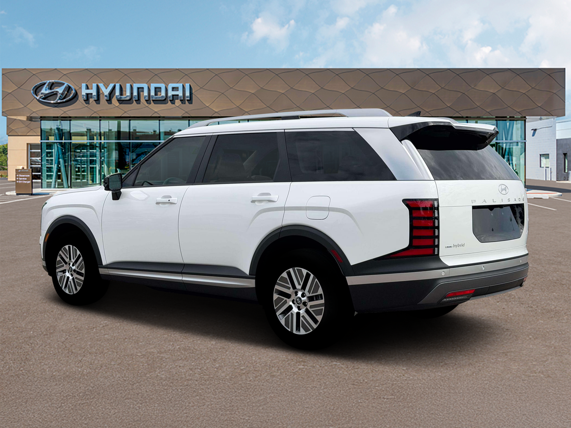 New 2026 White Pearl HYUNDAI Blue SEL 8P image 4