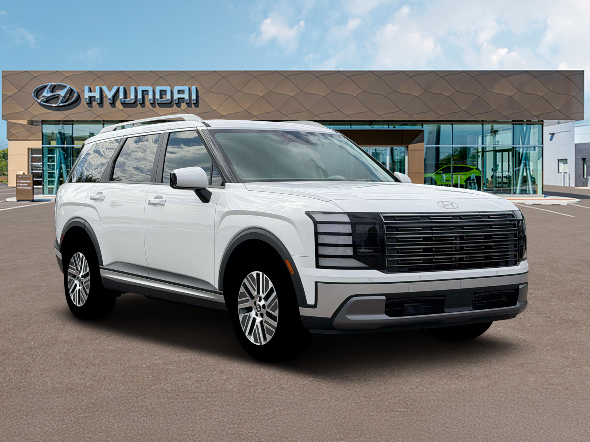 New 2026 White Pearl HYUNDAI Blue SEL 8P image 11