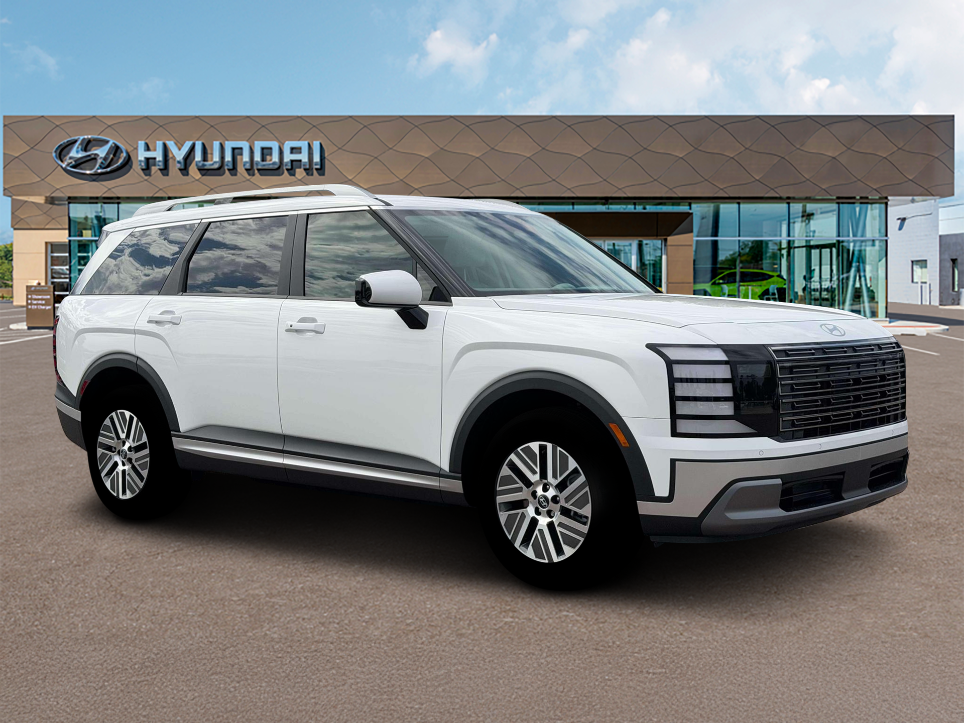 New 2026 White Pearl HYUNDAI Blue SEL 8P image 10