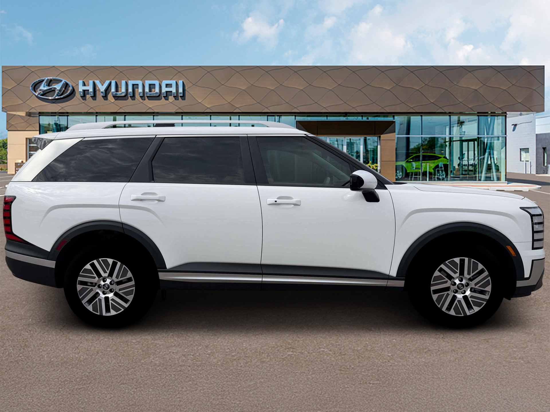 New 2026 White Pearl HYUNDAI Blue SEL 8P image 9