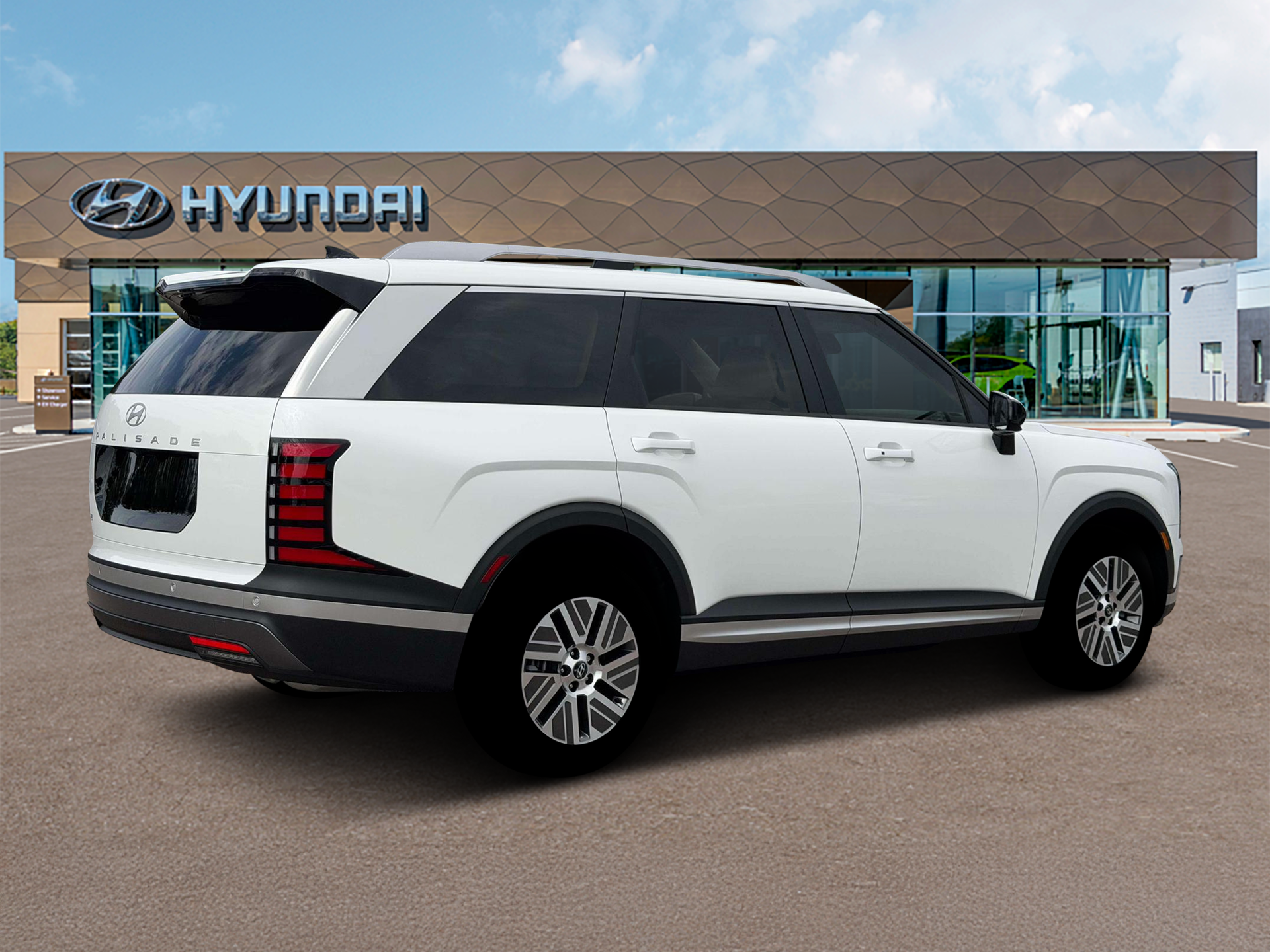 New 2026 White Pearl HYUNDAI Blue SEL 8P image 8