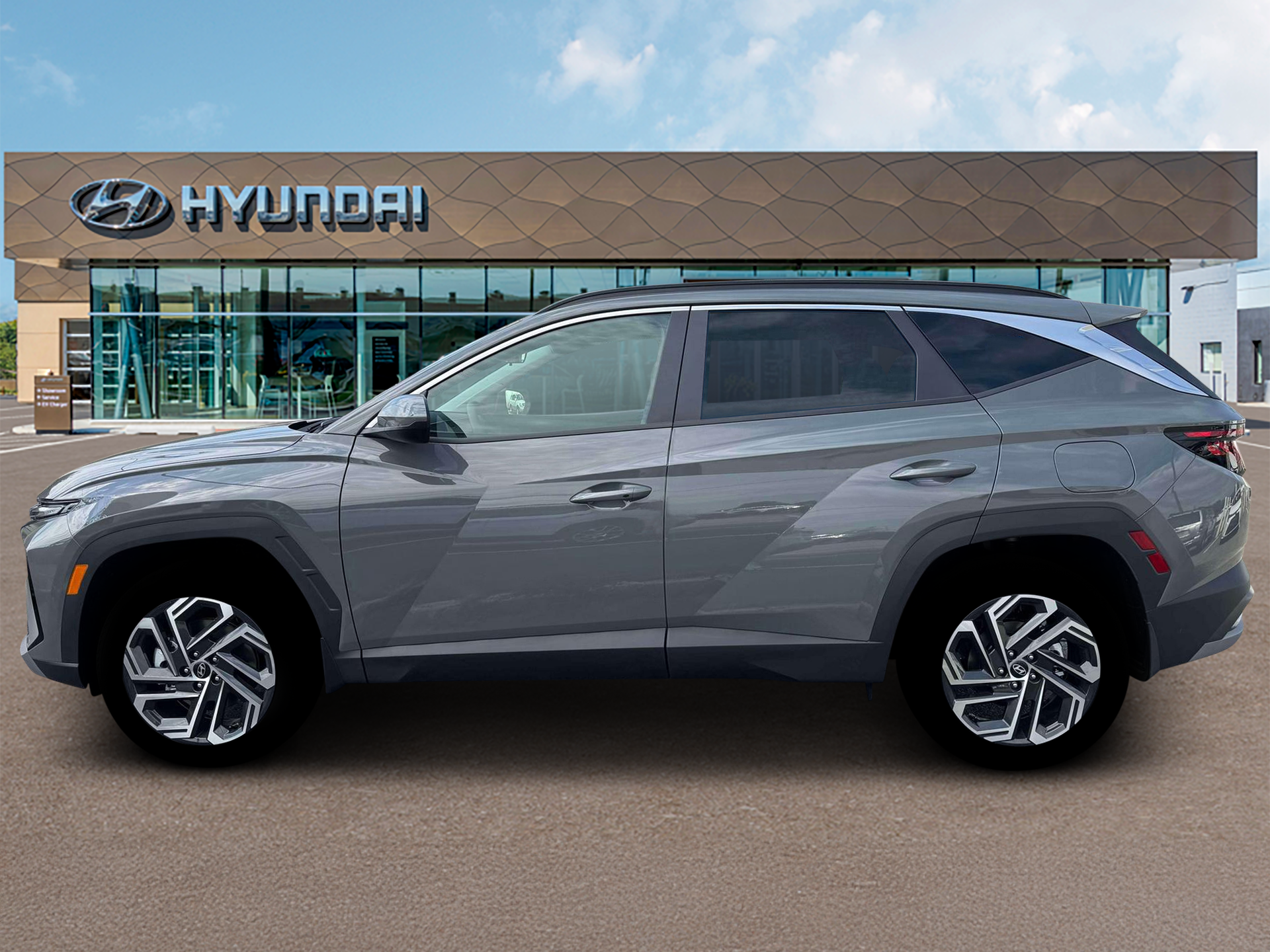 New 2026 Gray HYUNDAI SEL Plus FWD image 3