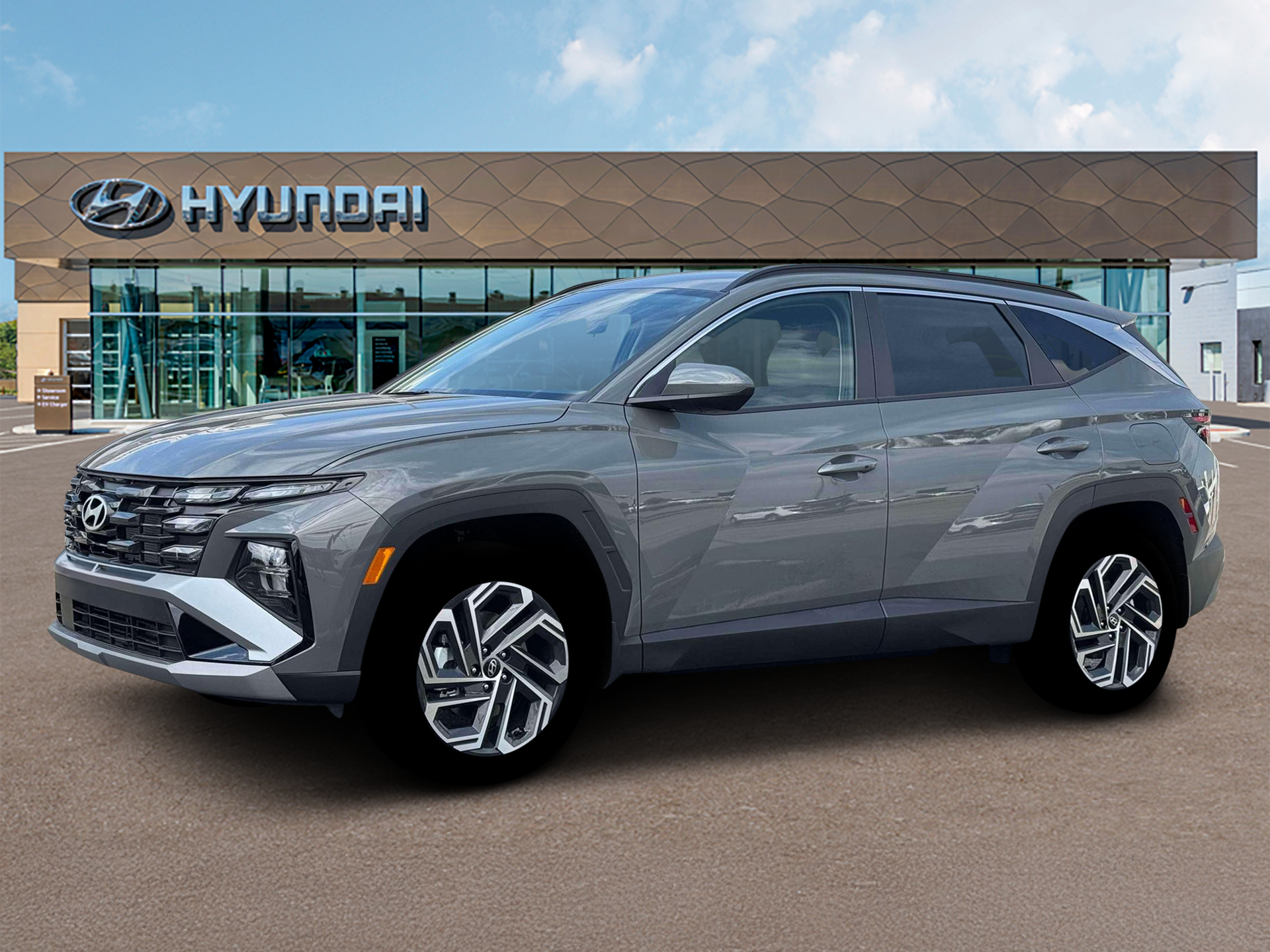 New 2026 Gray HYUNDAI SEL Plus FWD image 2