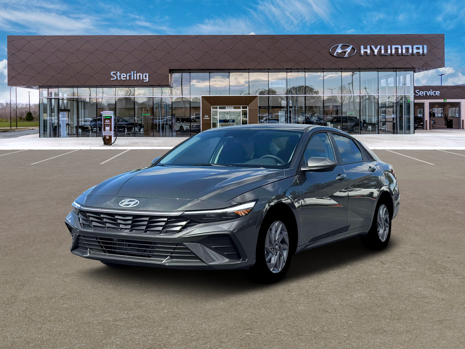 2026 Hyundai Elantra Hybrid Blue