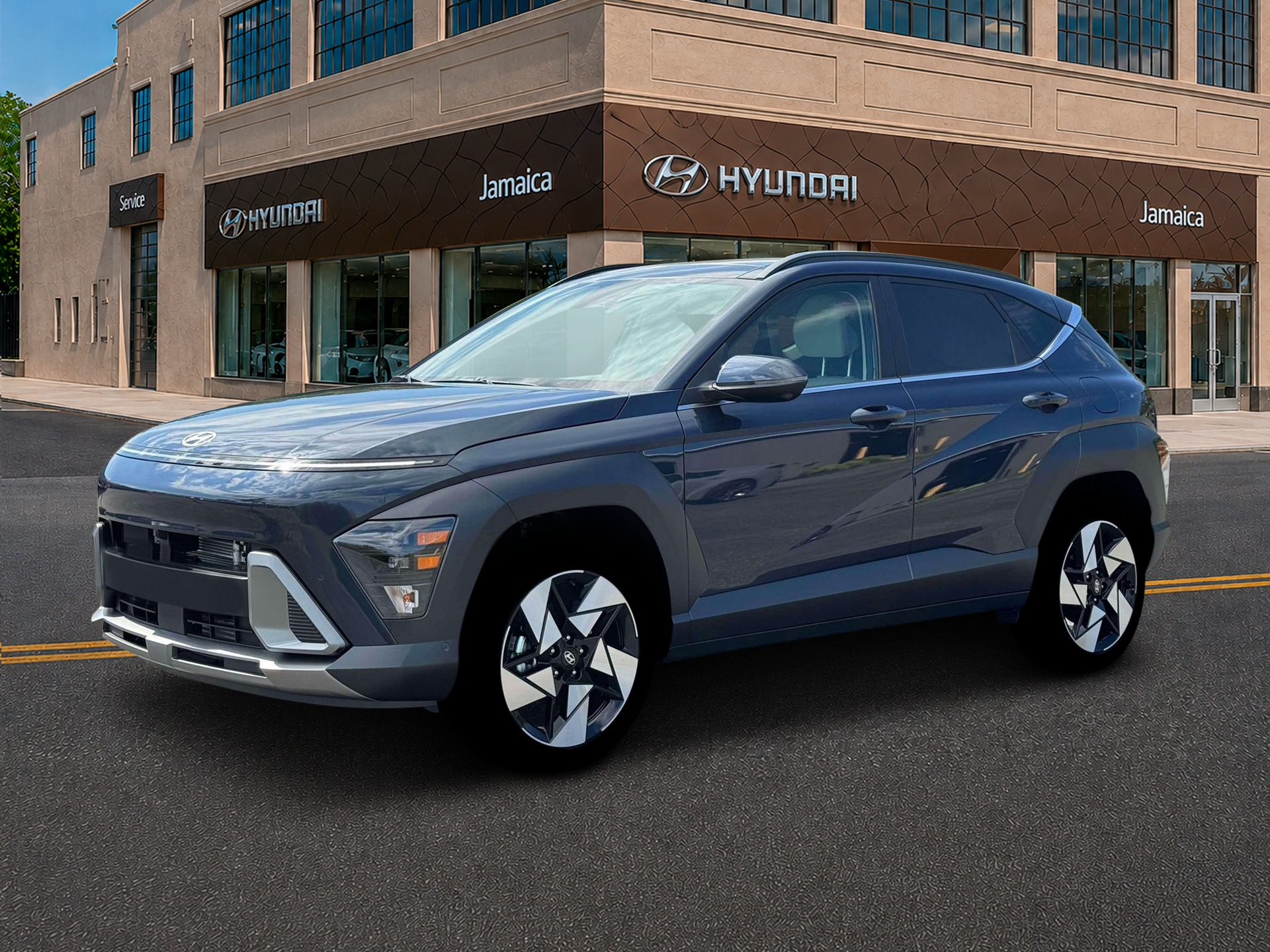 Denim Blue Pearl 2026 Hyundai Kona SUV / Crossover All-Wheel Drive 8-Speed Automatic