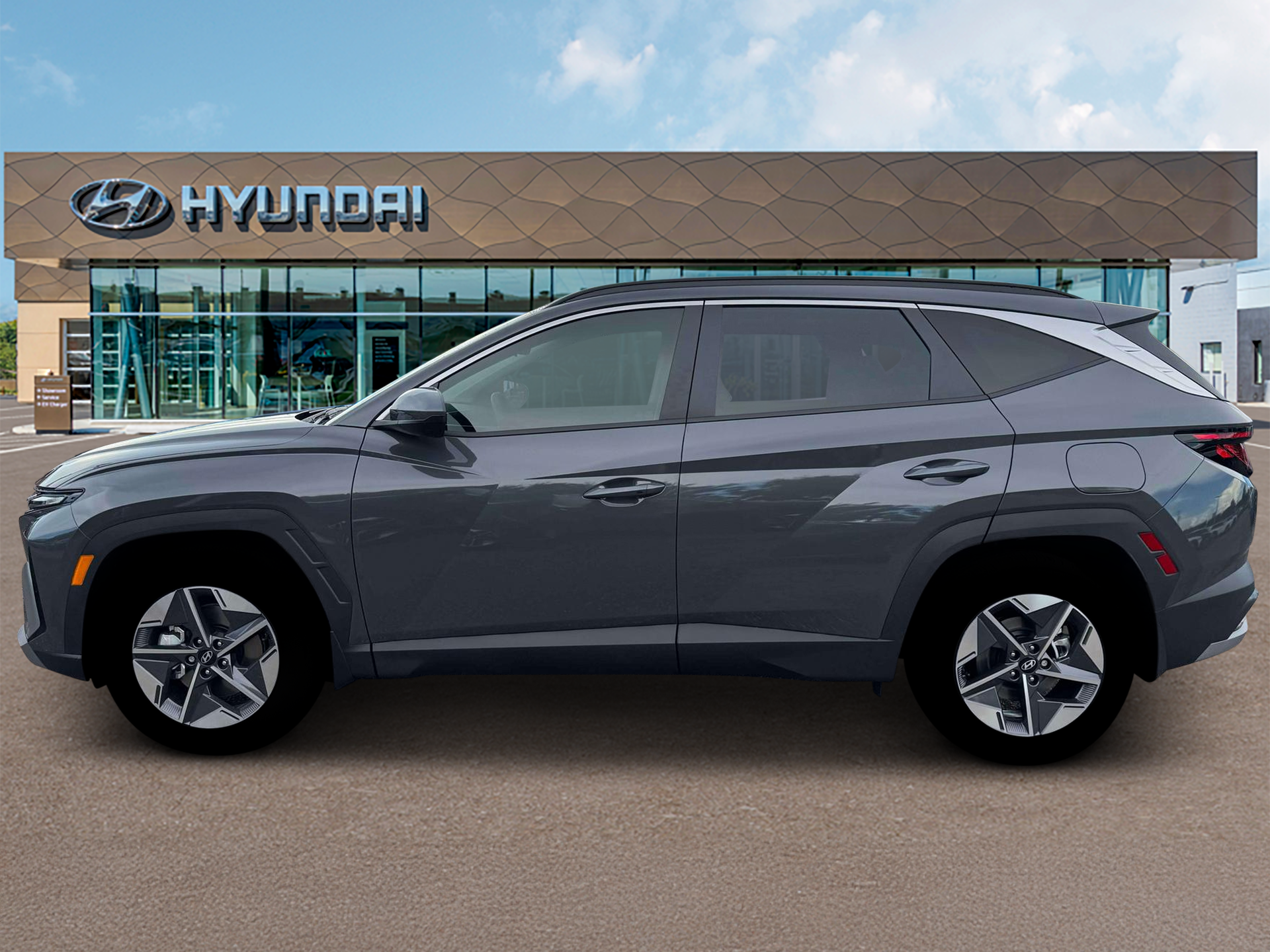 New 2026 Gray HYUNDAI SEL FWD image 3