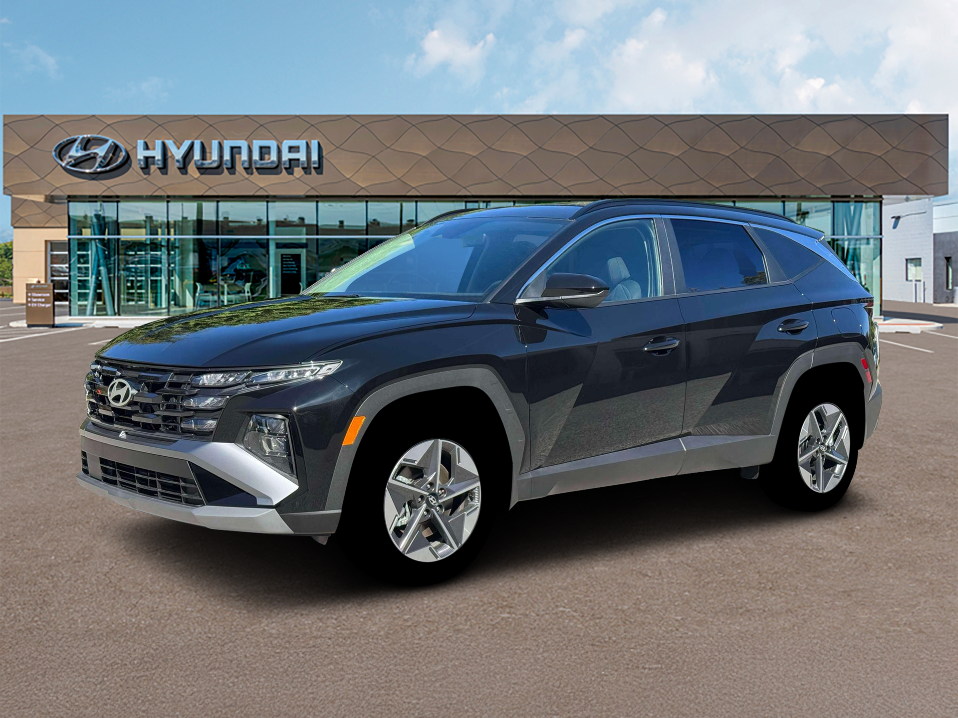 Ash Black 2026 Hyundai Tucson Hybrid SUV / Crossover All-Wheel Drive 6-Speed Automatic