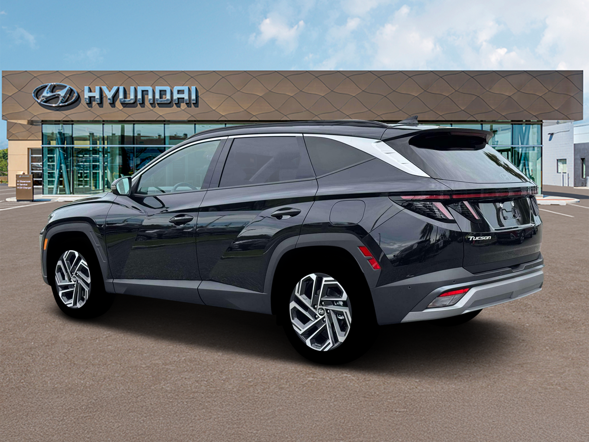 New 2026 Black Hyundai Limited FWD image 4