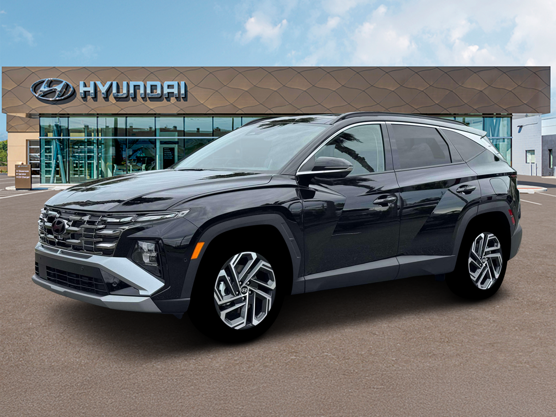 New 2026 Black Hyundai Limited FWD image 2