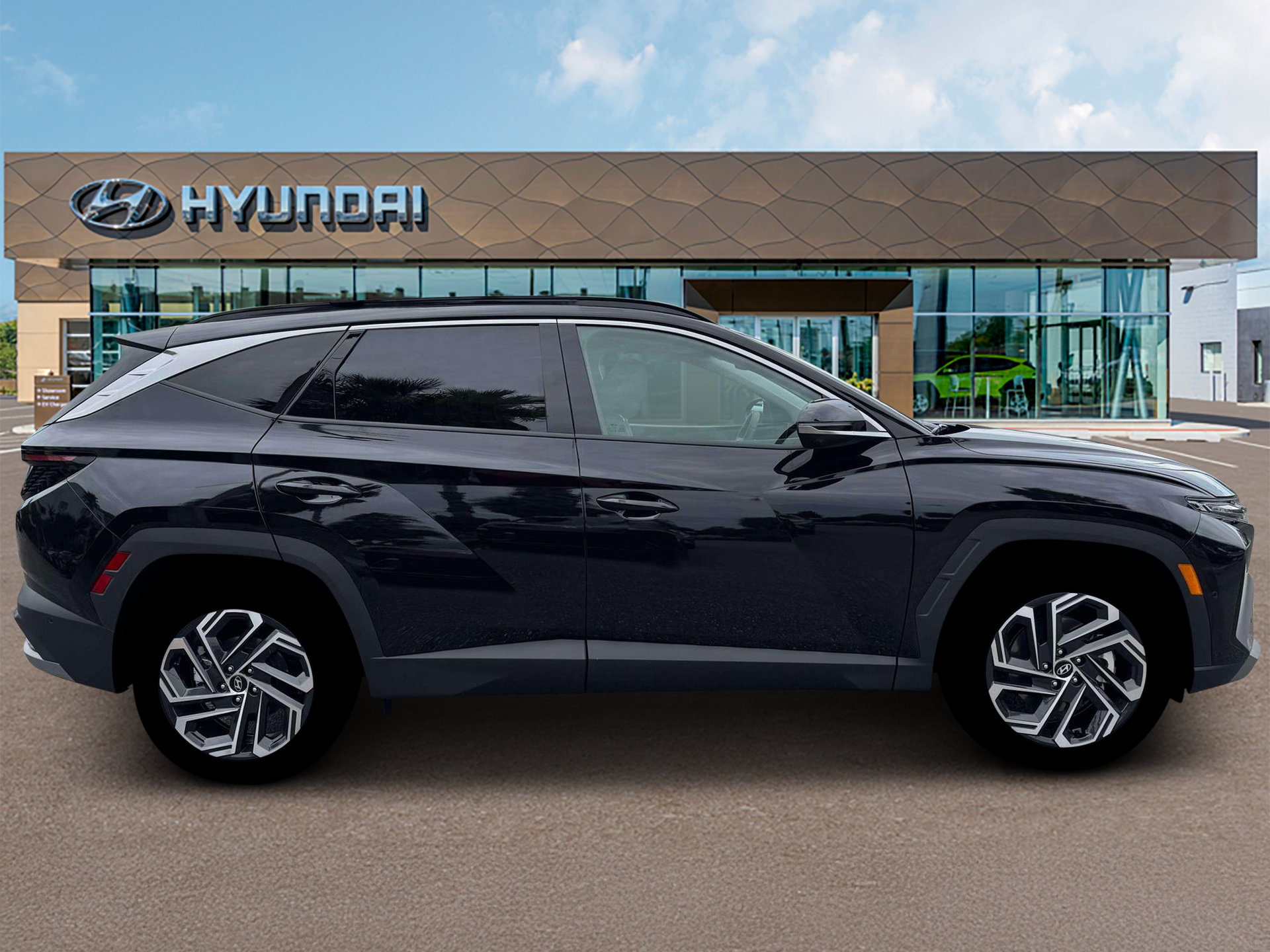 New 2026 Black Hyundai Limited FWD image 9