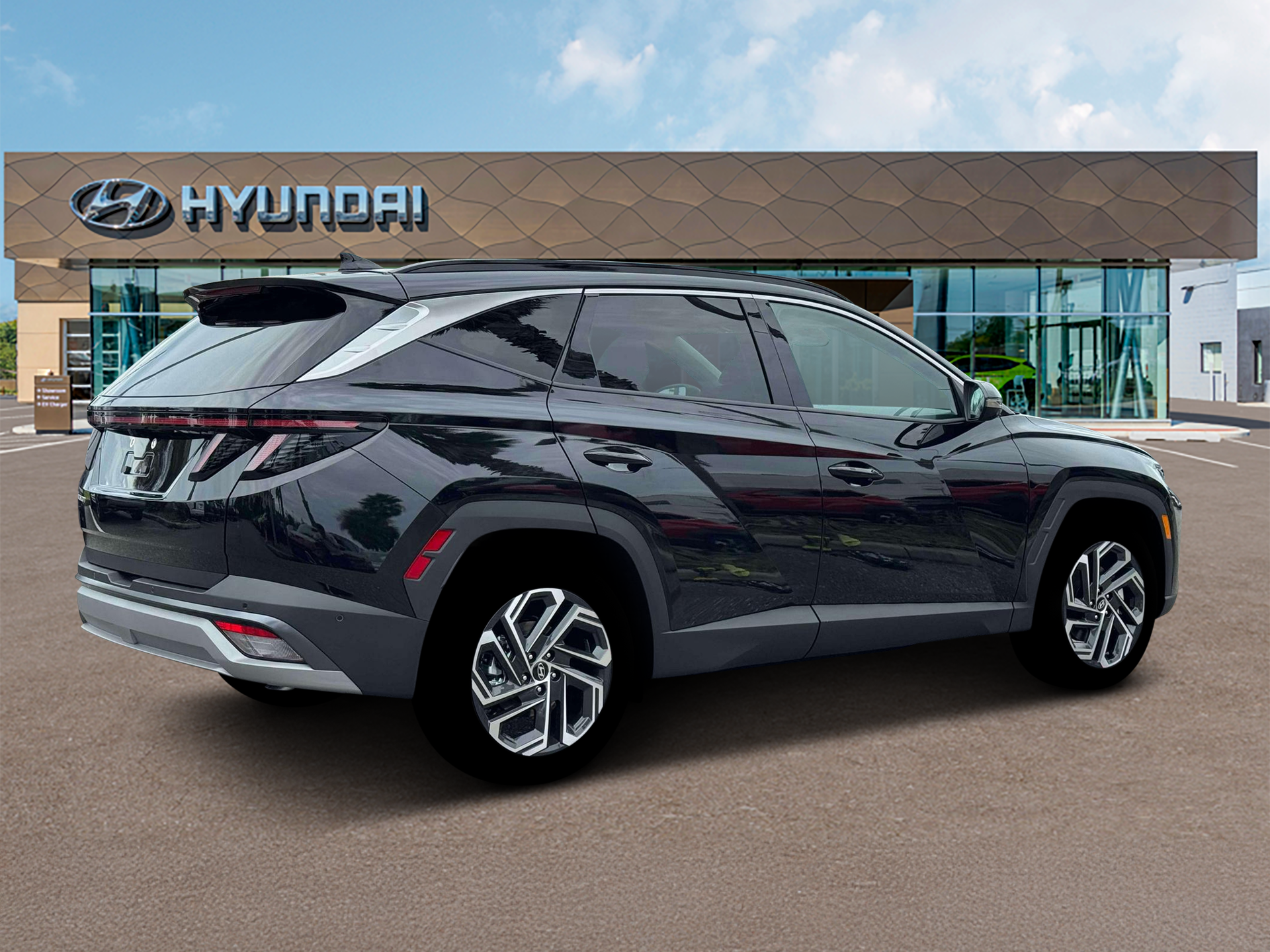 New 2026 Black Hyundai Limited FWD image 8