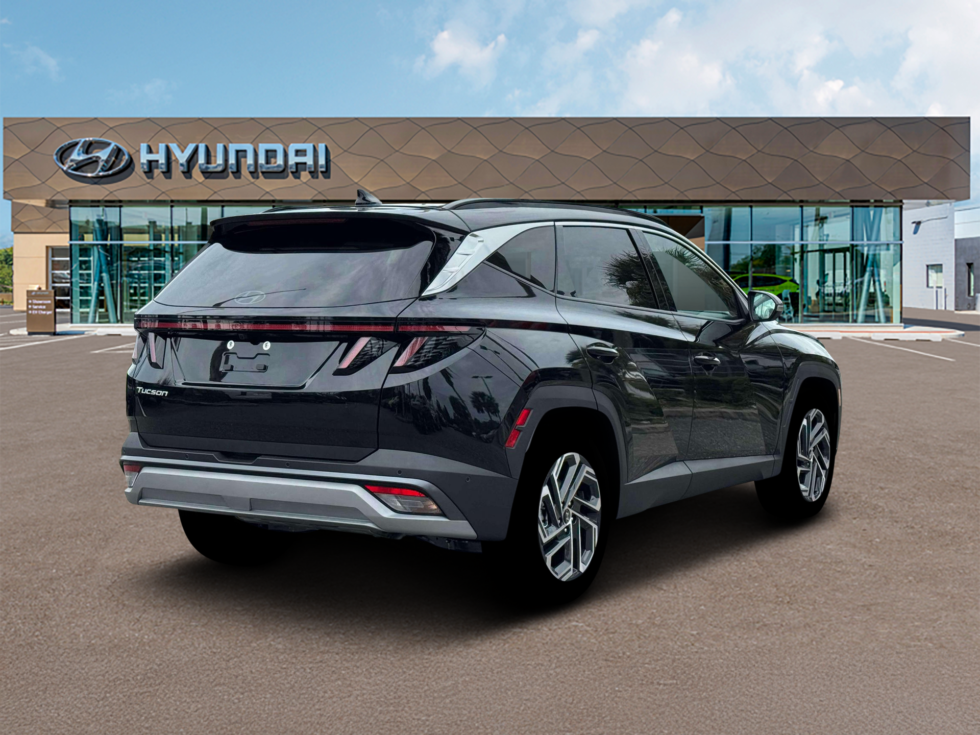 New 2026 Black Hyundai Limited FWD image 7
