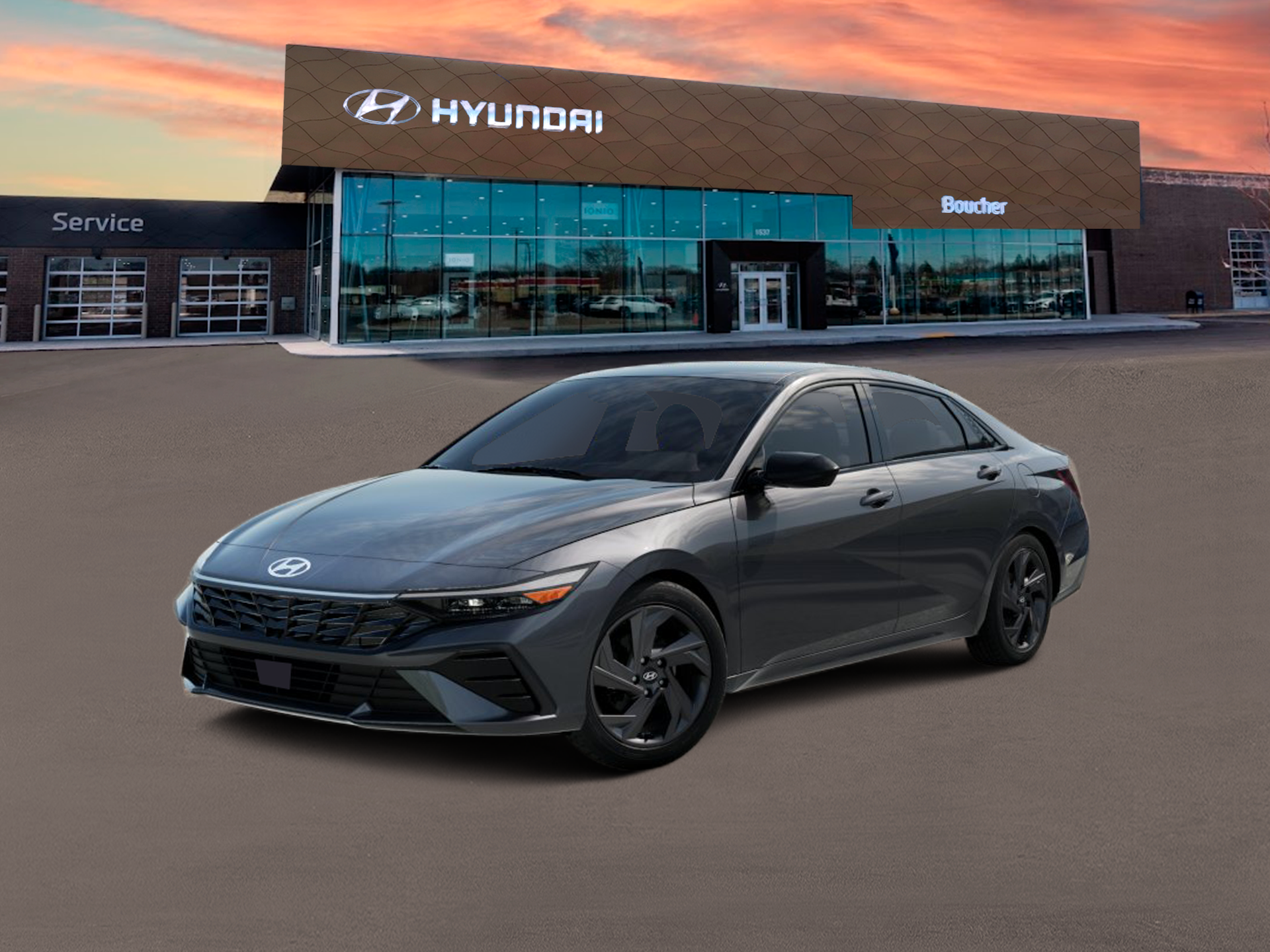 New 2026 Ecotronic Gray Hyundai SEL Sport Plus image 2