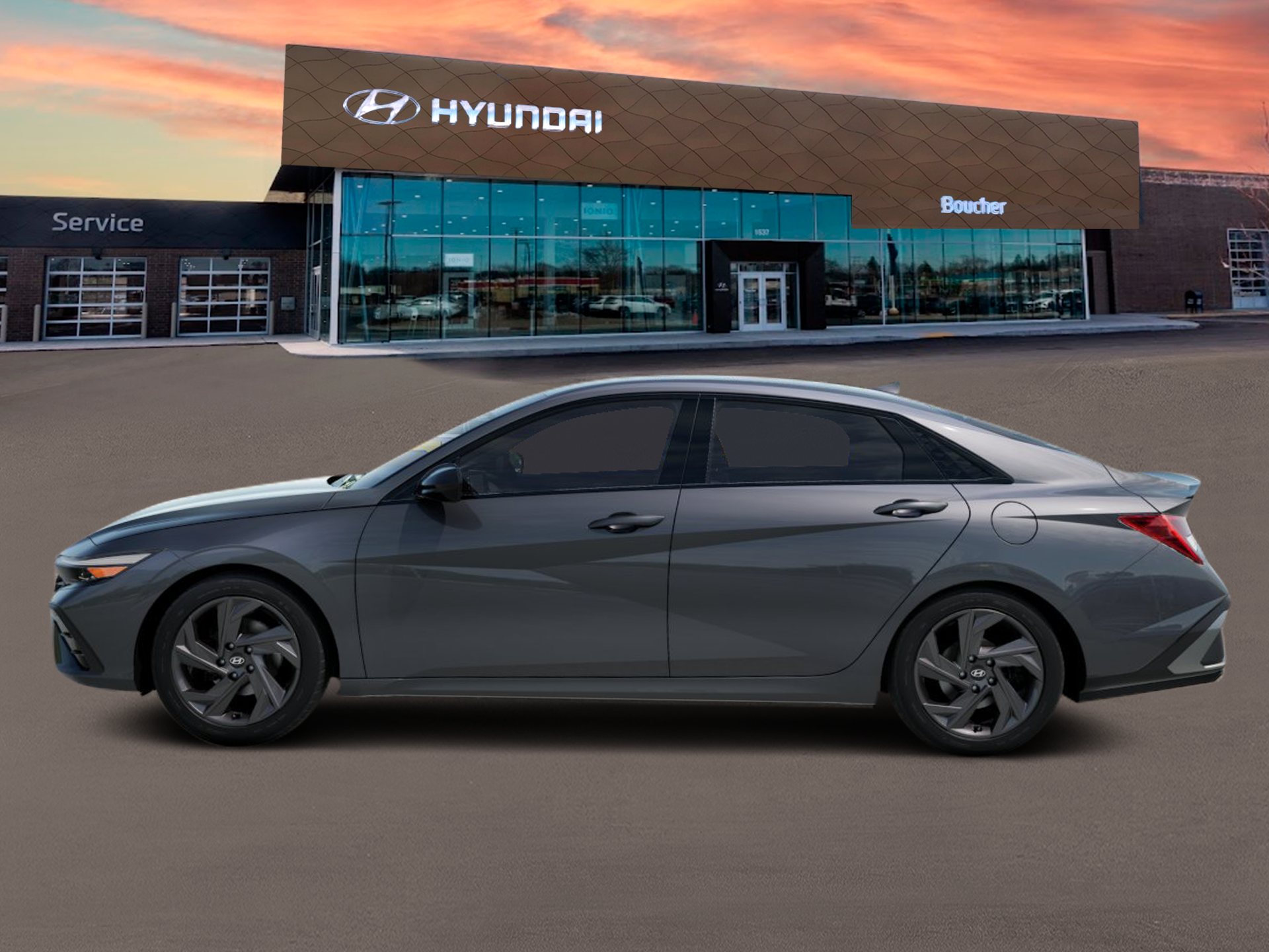 New 2026 Ecotronic Gray Hyundai SEL Sport Plus image 3