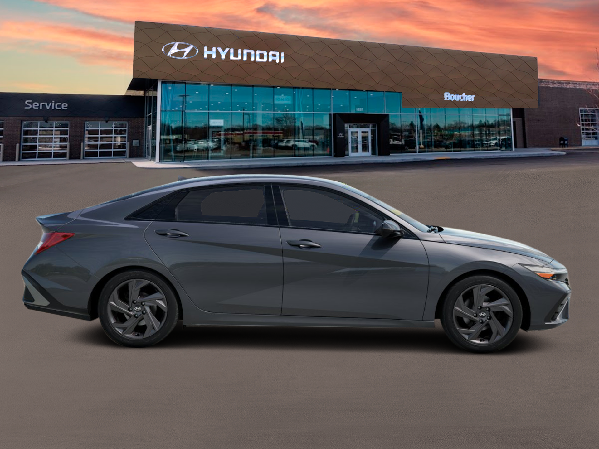 New 2026 Ecotronic Gray Hyundai SEL Sport Plus image 6