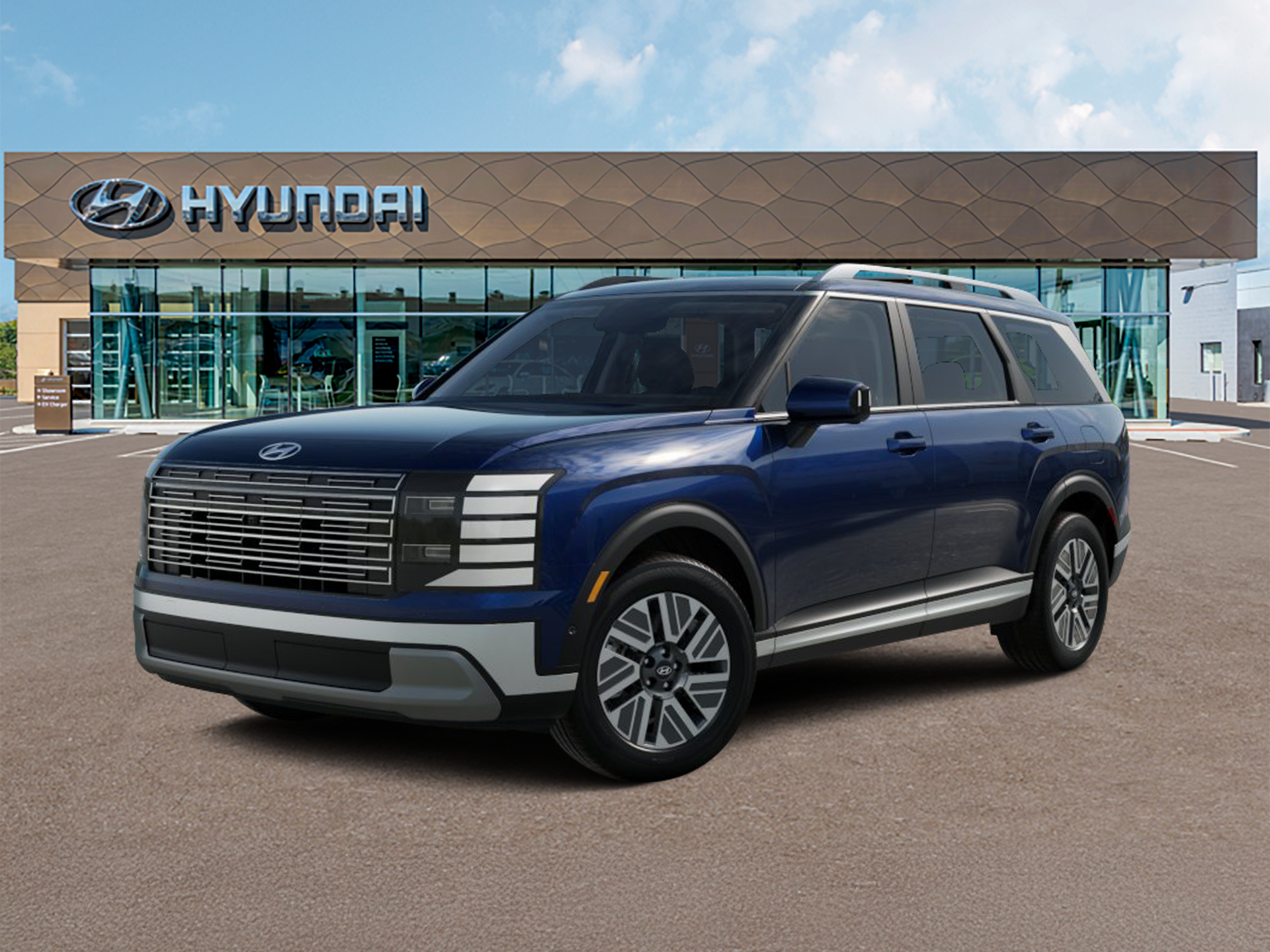 Pacific Sapphire Pearl 2027 Hyundai Palisade Hybrid SUV / Crossover Front-Wheel Drive 6-Speed Automatic