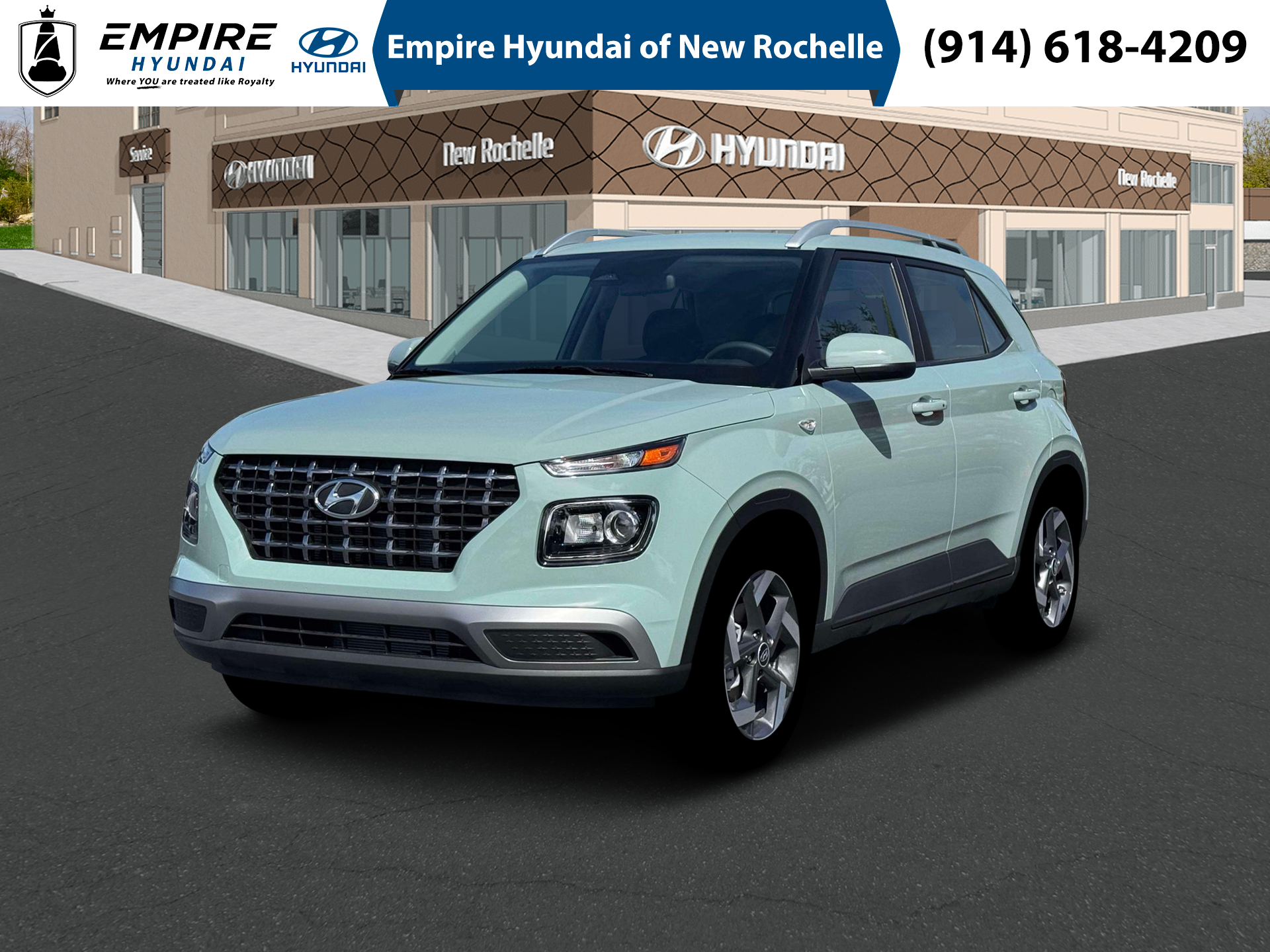 Mirage Green 2026 Hyundai Venue SUV / Crossover Front-Wheel Drive Continuously Variable Transmission
