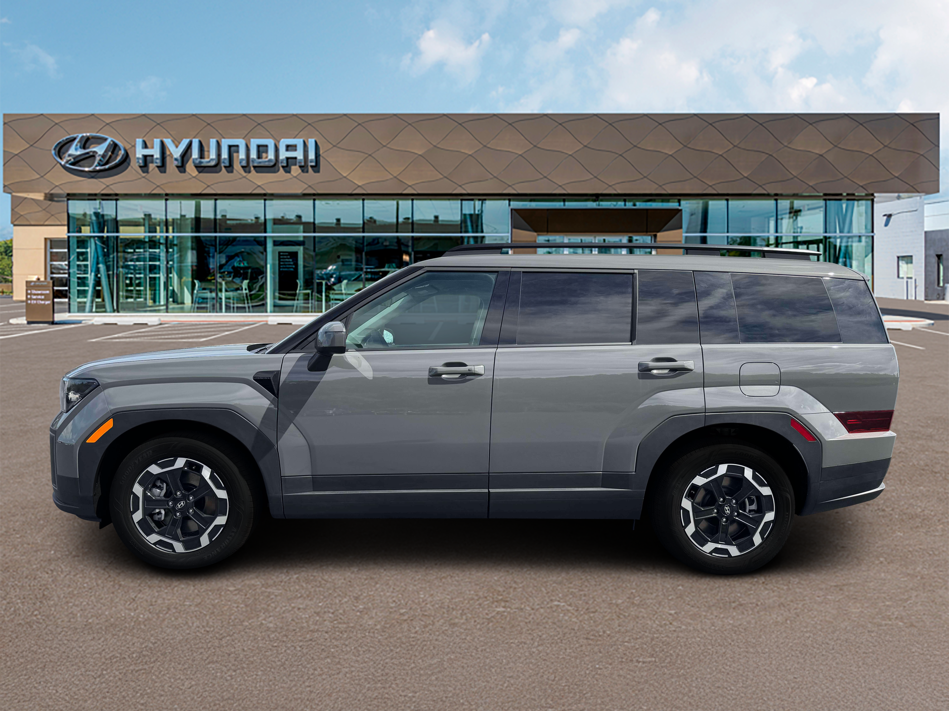 New 2027 Gray HYUNDAI SEL AWD image 3