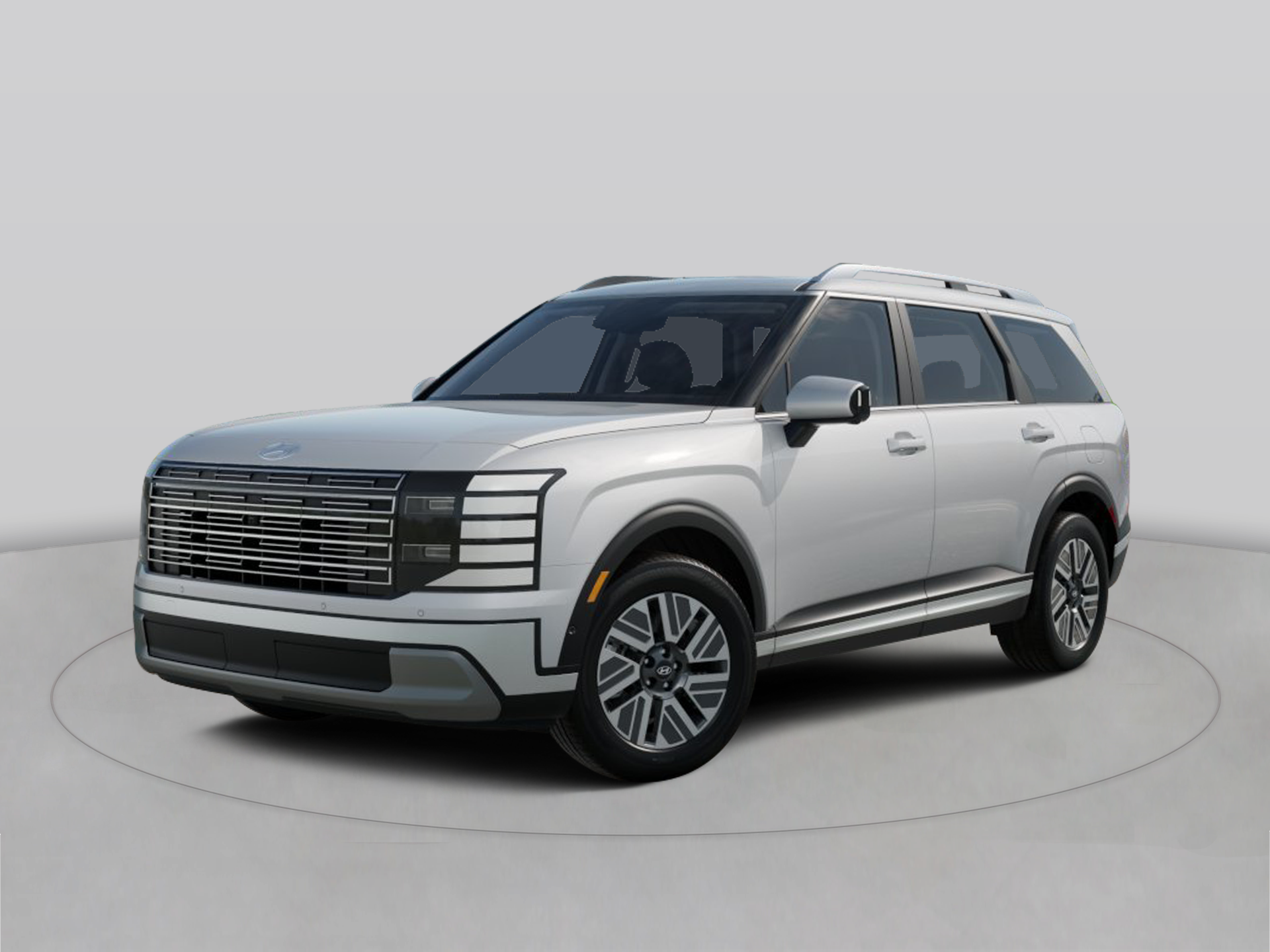 New 2027 White HYUNDAI Blue SEL Premium 7P image 2