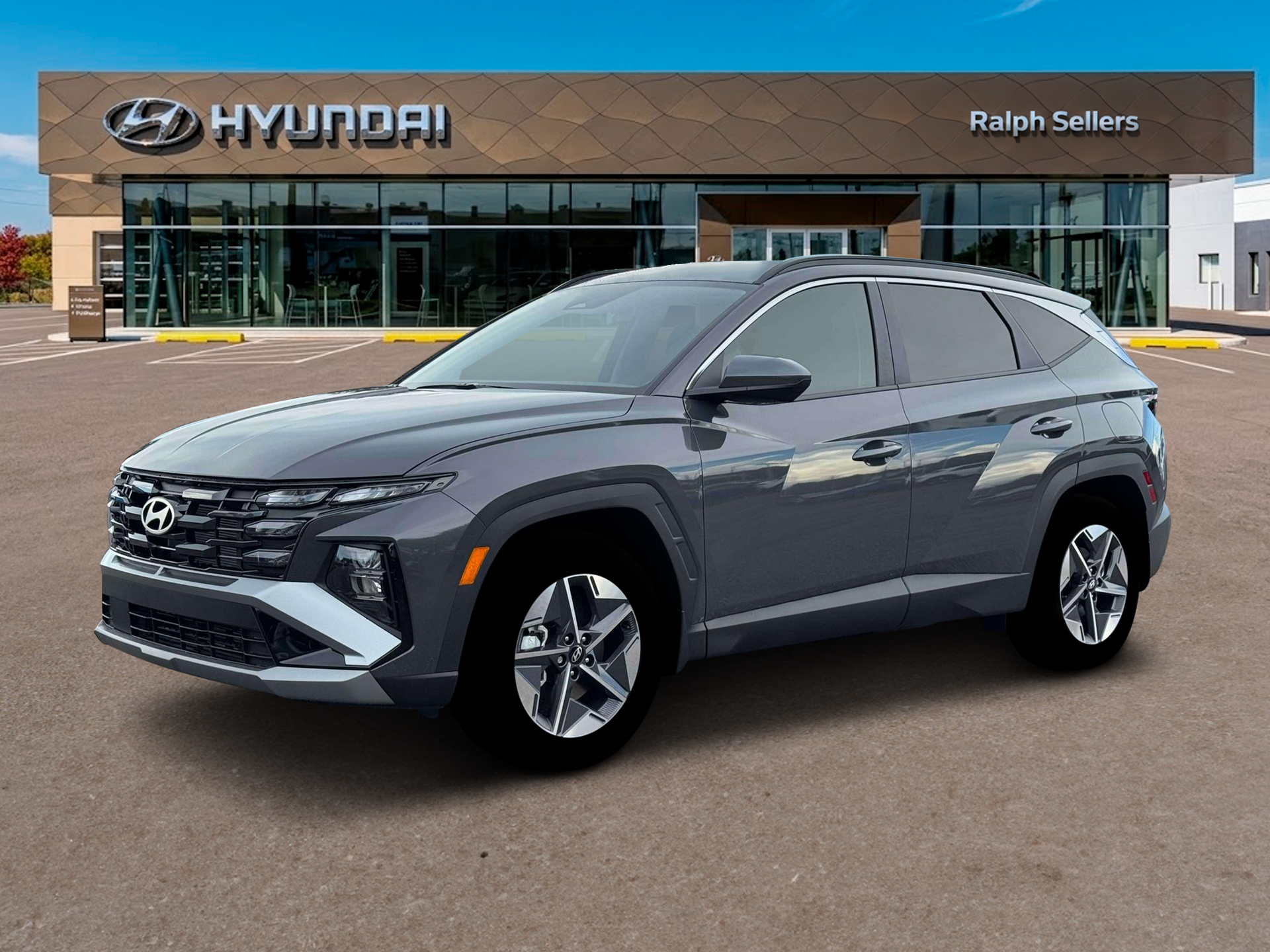 Ecotronic Gray 2026 Hyundai Tucson SUV / Crossover Front-Wheel Drive 8-Speed Automatic