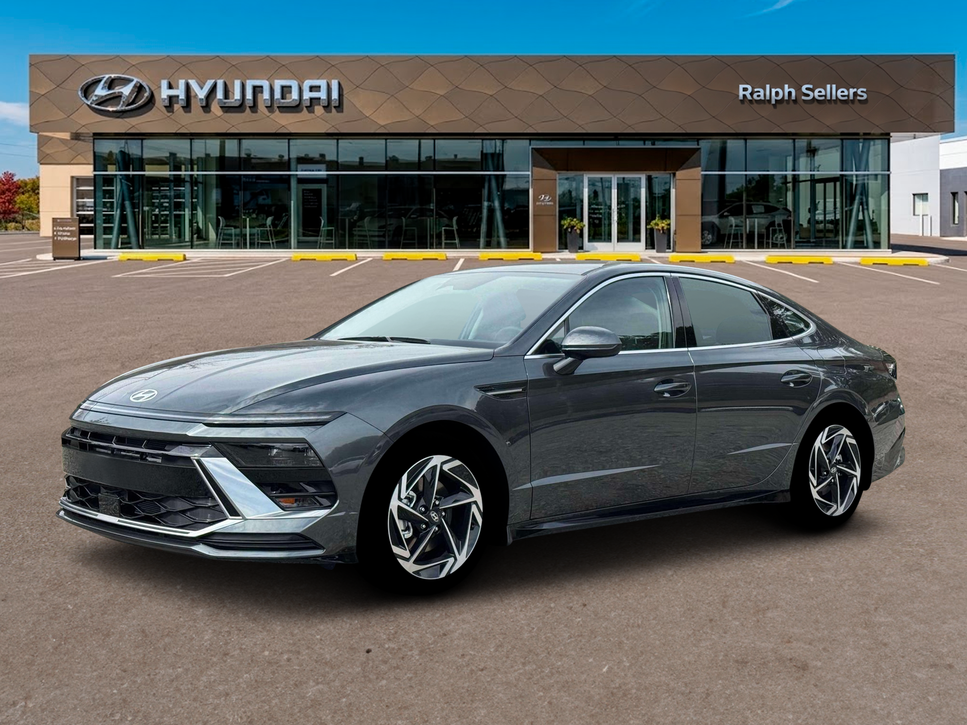 Portofino Gray 2026 Hyundai Sonata Sedan Front-Wheel Drive Automatic