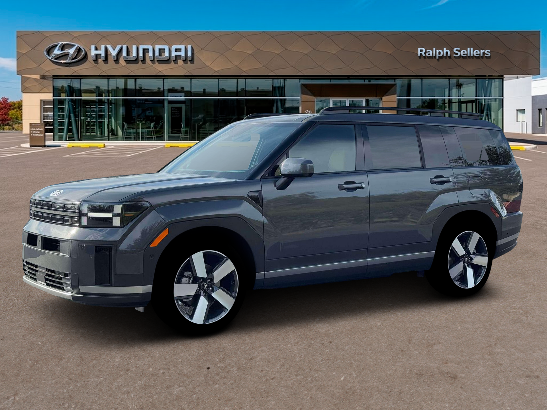 Ecotronic Gray 2026 Hyundai Santa Fe SUV / Crossover Front-Wheel Drive 8-Speed Automatic