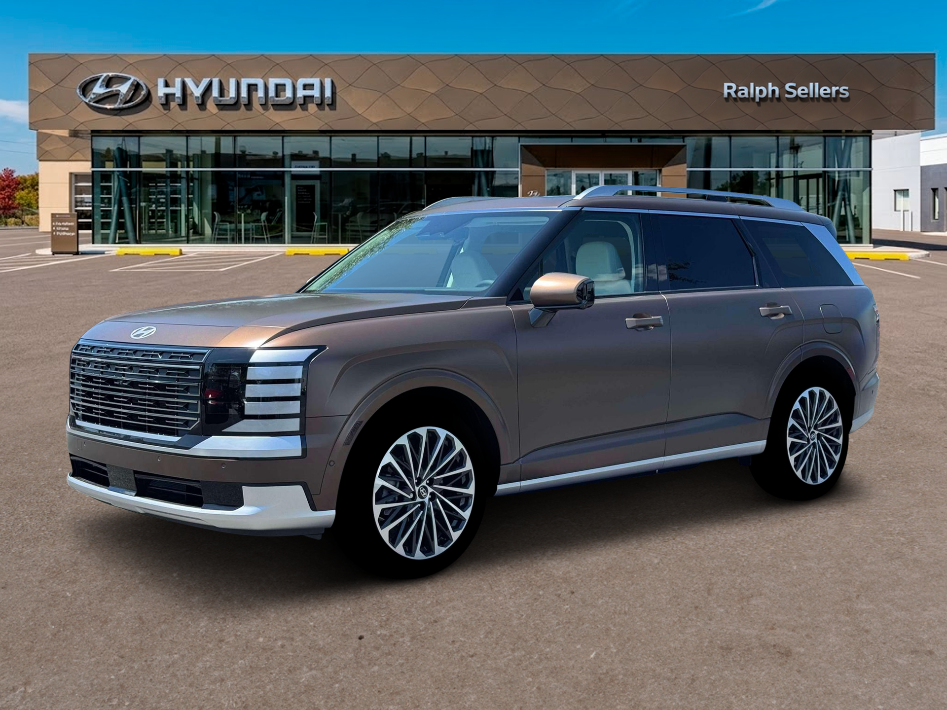 Earthy Brass Matte 2026 Hyundai Palisade SUV / Crossover Front-Wheel Drive 8-Speed Automatic