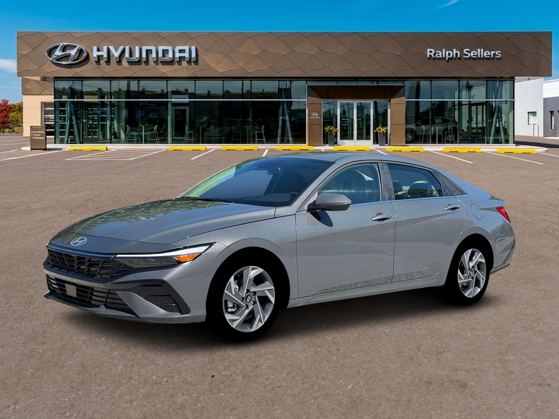 Ecotronic Gray 2026 Hyundai Elantra Sedan Front-Wheel Drive Continuously Variable Transmission